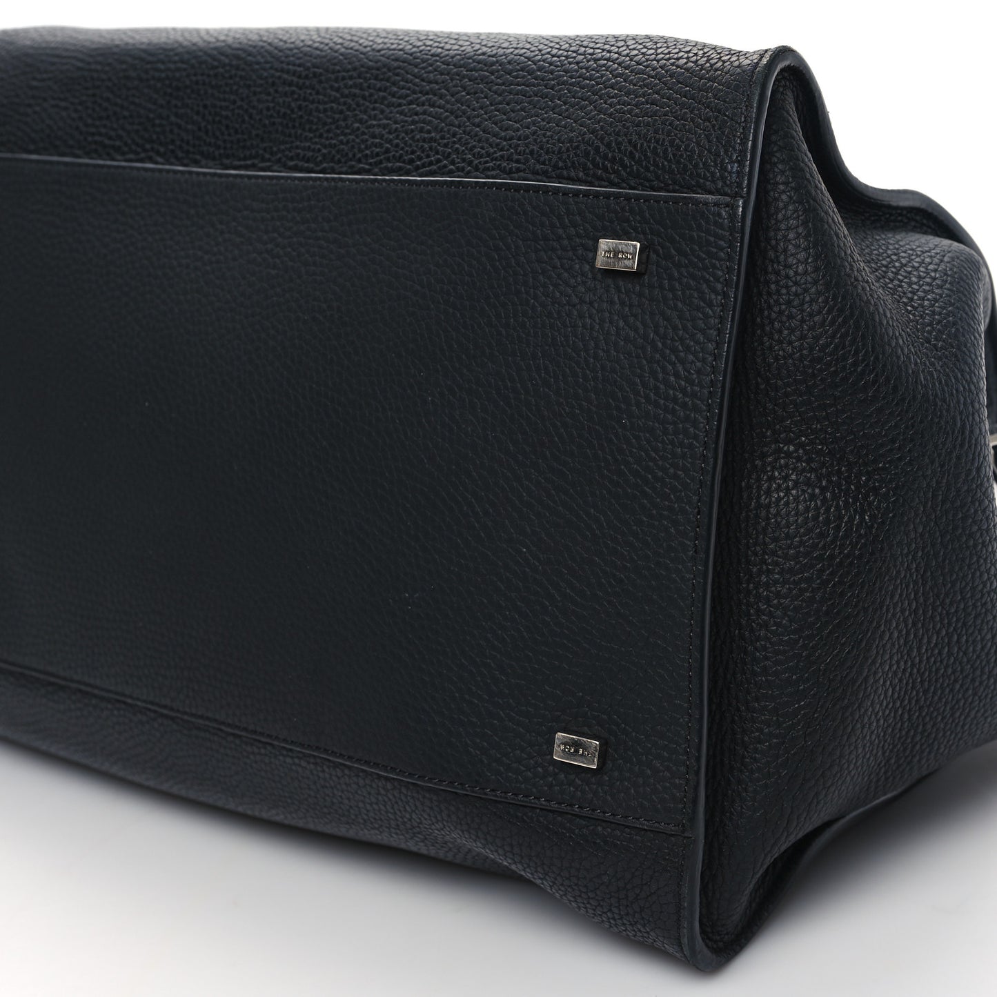 Matte Grained Calfskin Soft Margaux 15 Black