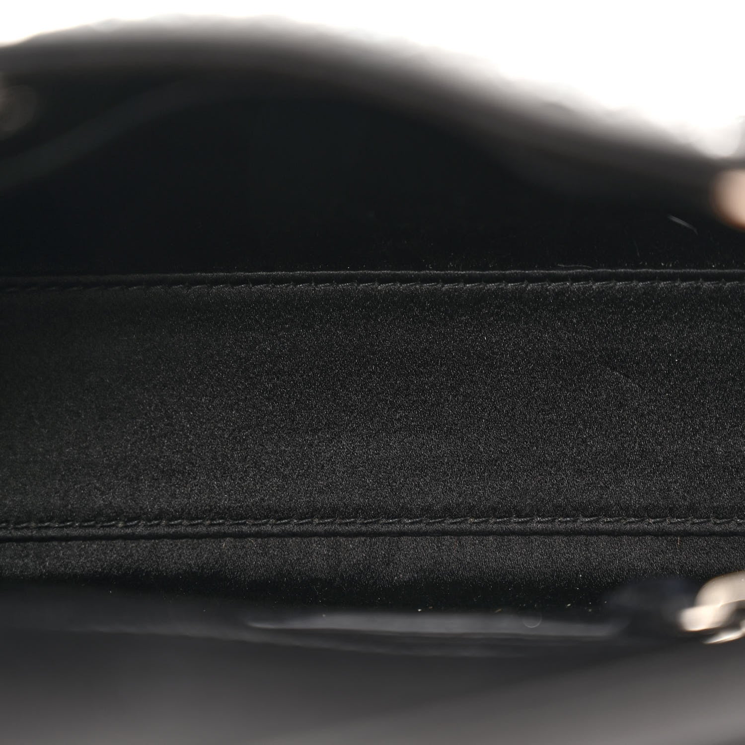 Christian Dior Satin Crystal Cannage Mini Lady Dior Black 5 of 12