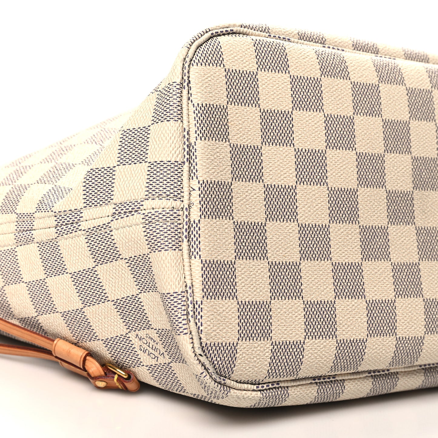 Damier Azur Neo Neverfull MM Rose Ballerine