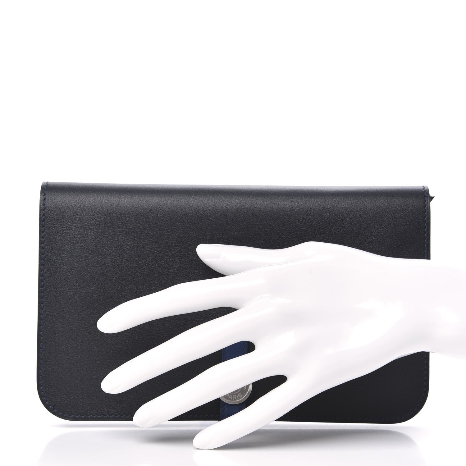 Hermes Swift Dogon Duo Wallet Black 2 of 9