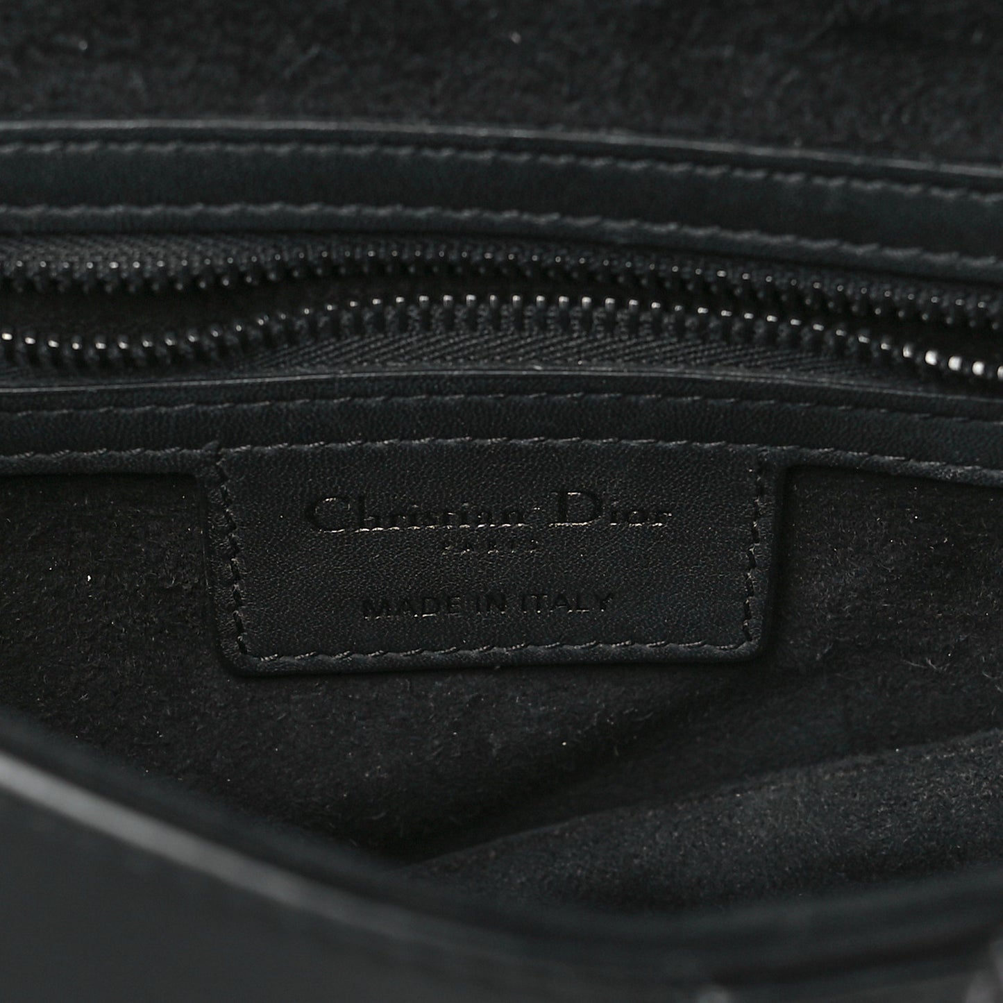 Ultra Matte Calfskin Saddle Bag Black