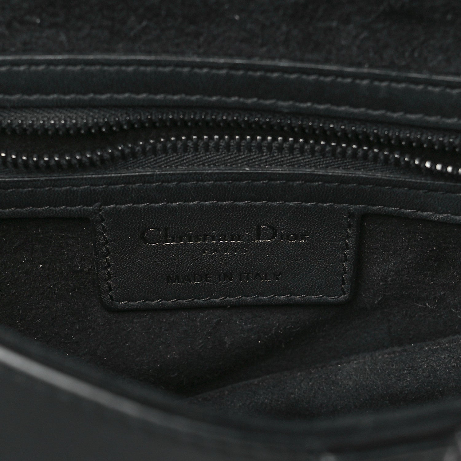 Christian Dior Ultra Matte Calfskin Saddle Bag Black 6 of 12