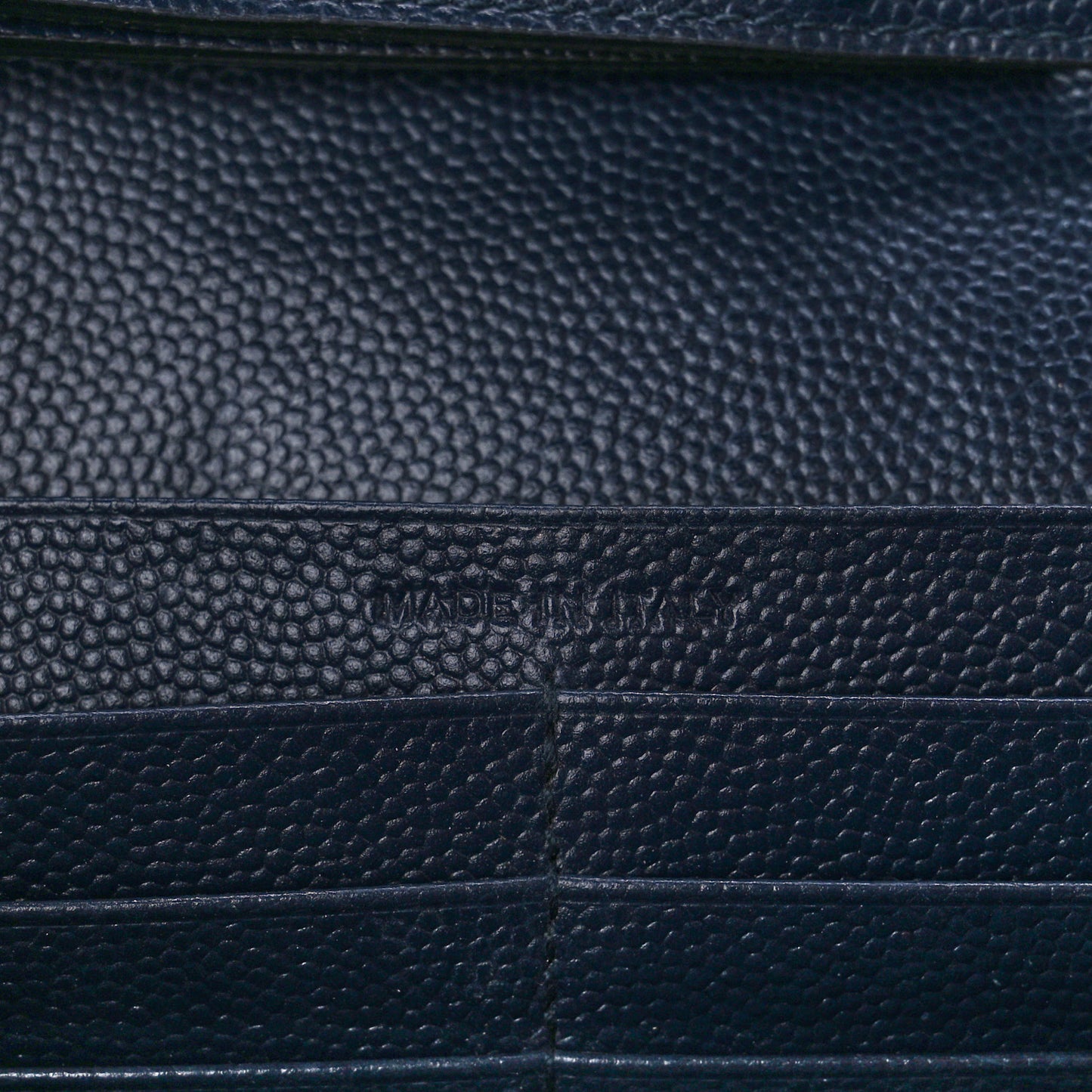 Grain De Poudre Monogram Chain Wallet Marine