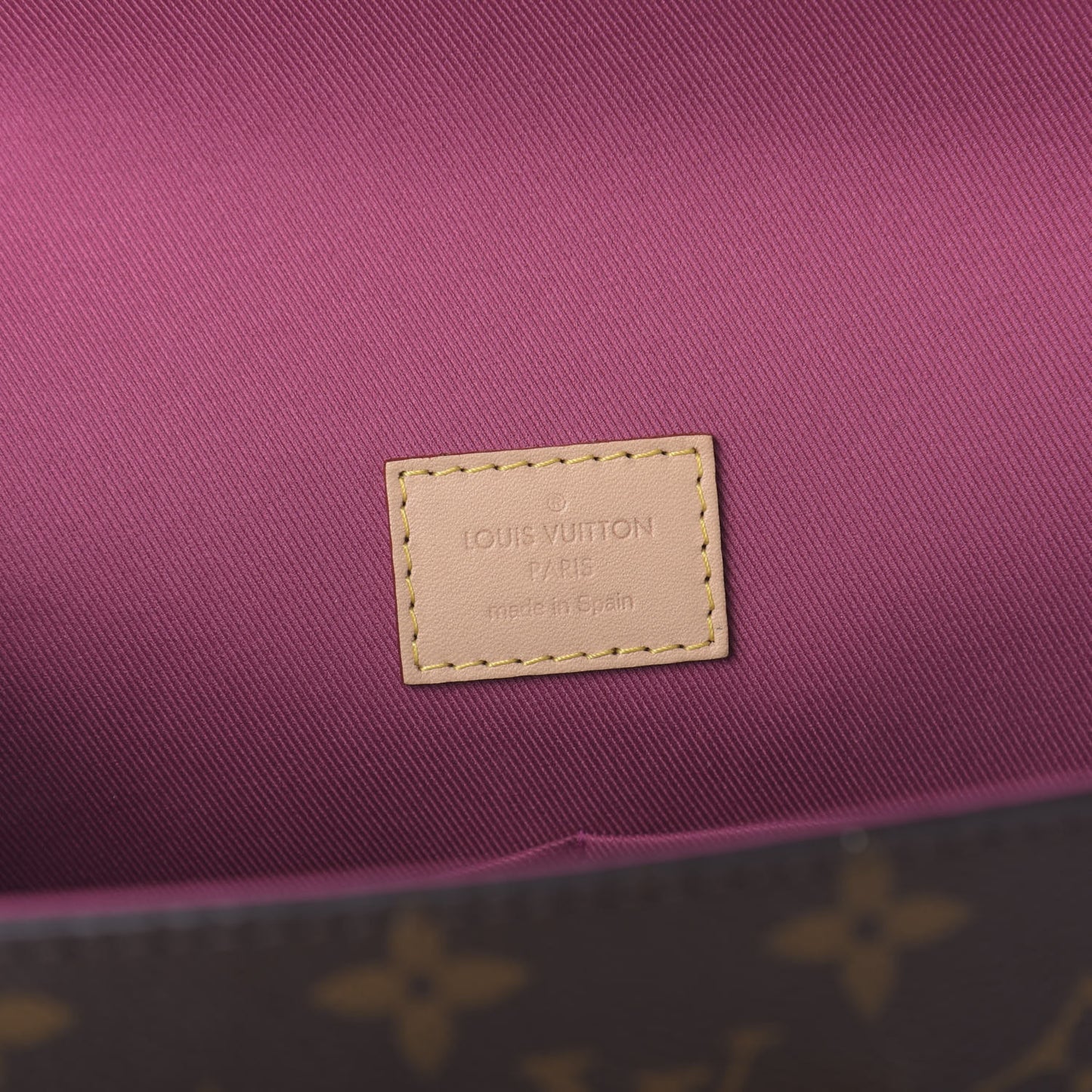 Monogram Cluny BB Bordeaux Fuchsia