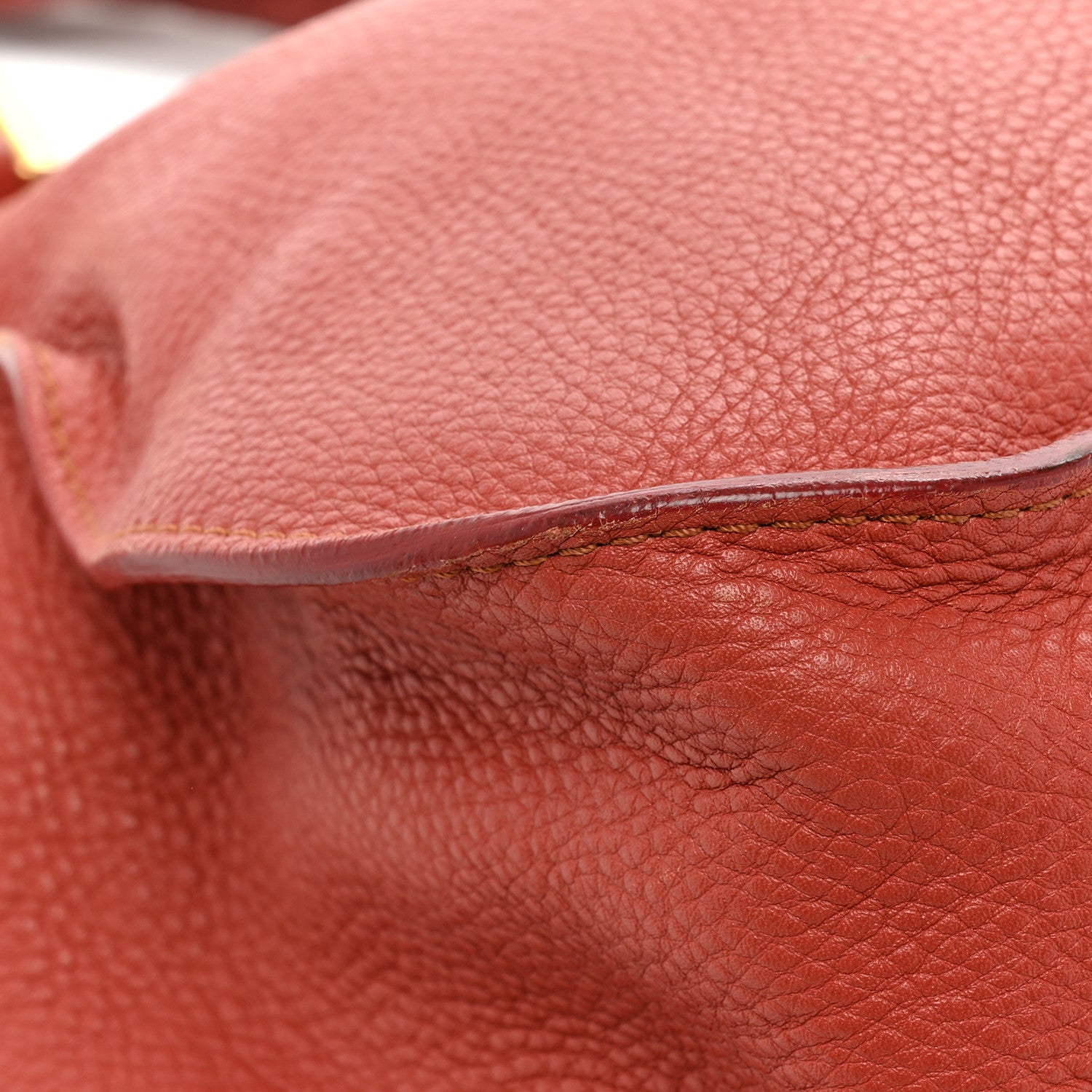 Chloe Calfskin Large Marcie Satchel Maple Leaf 14 of 15