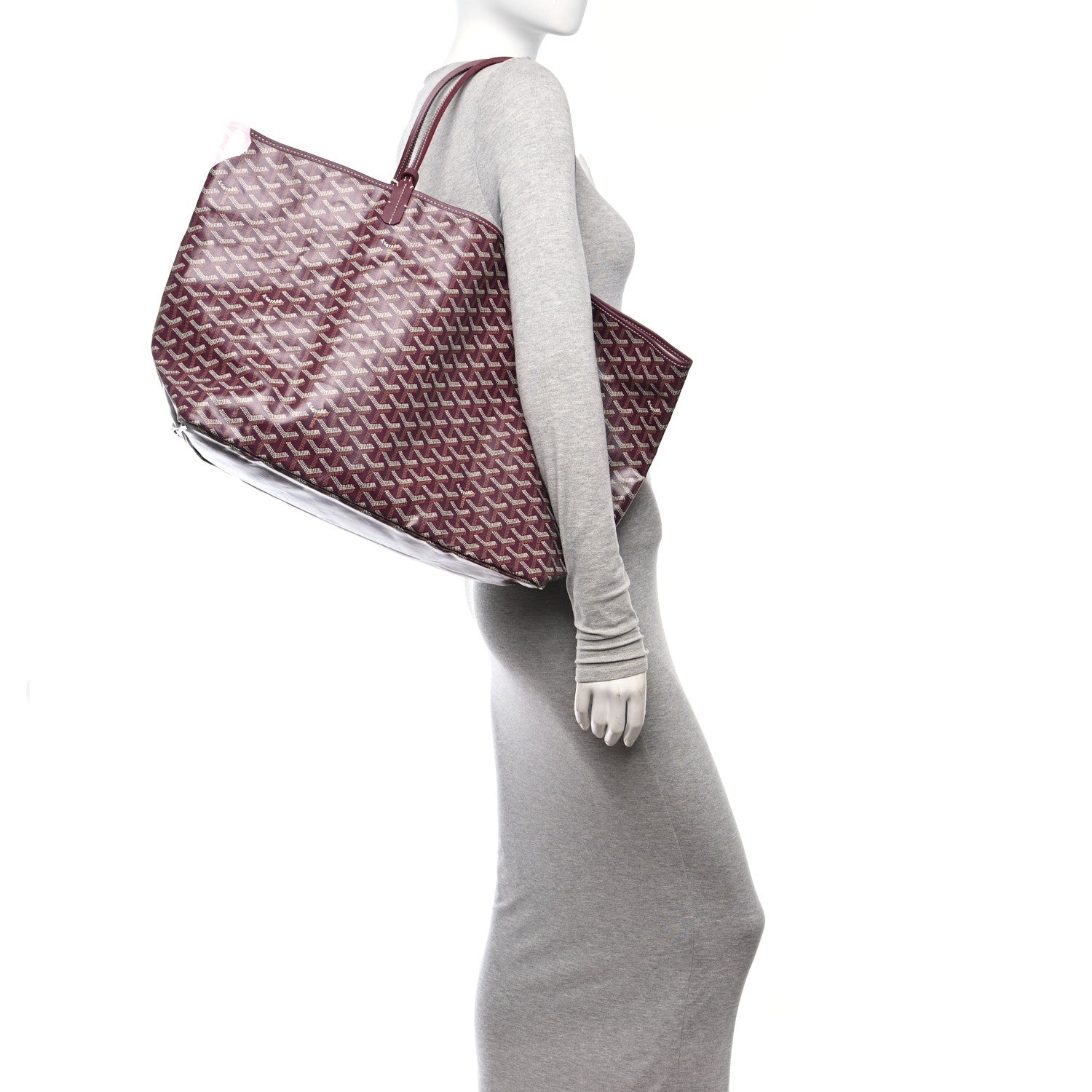 Goyard Goyardine Saint Louis GM Bordeaux 3 of 10