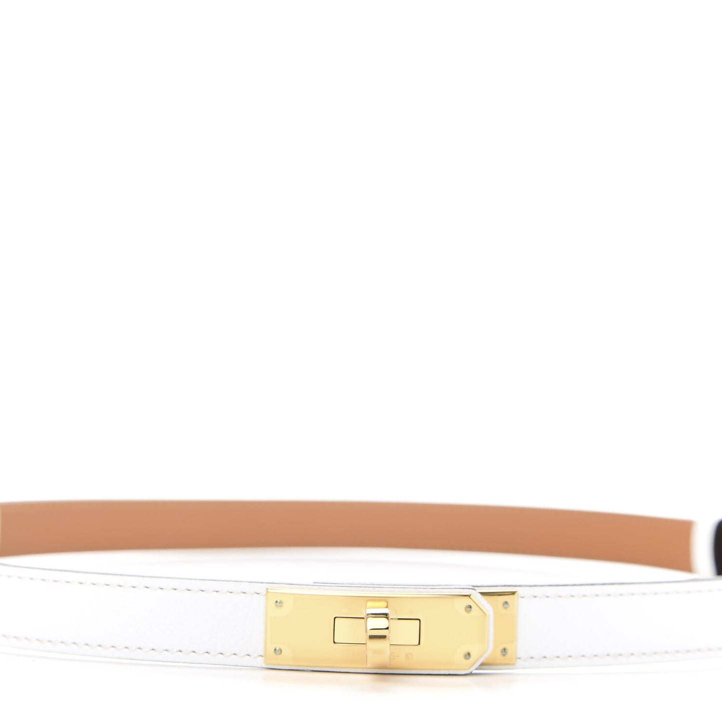 Epsom Kelly Belt White