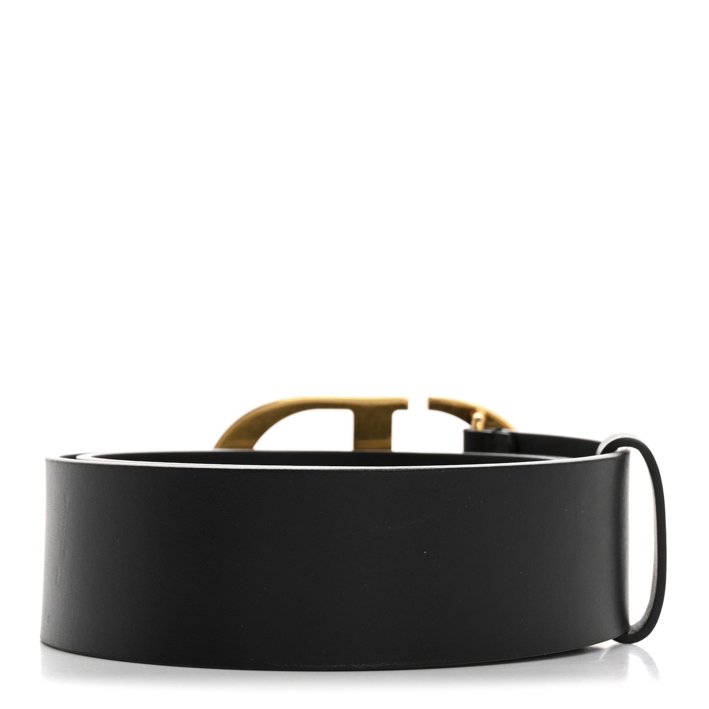 Calfskin CD Belt 75 30 Black
