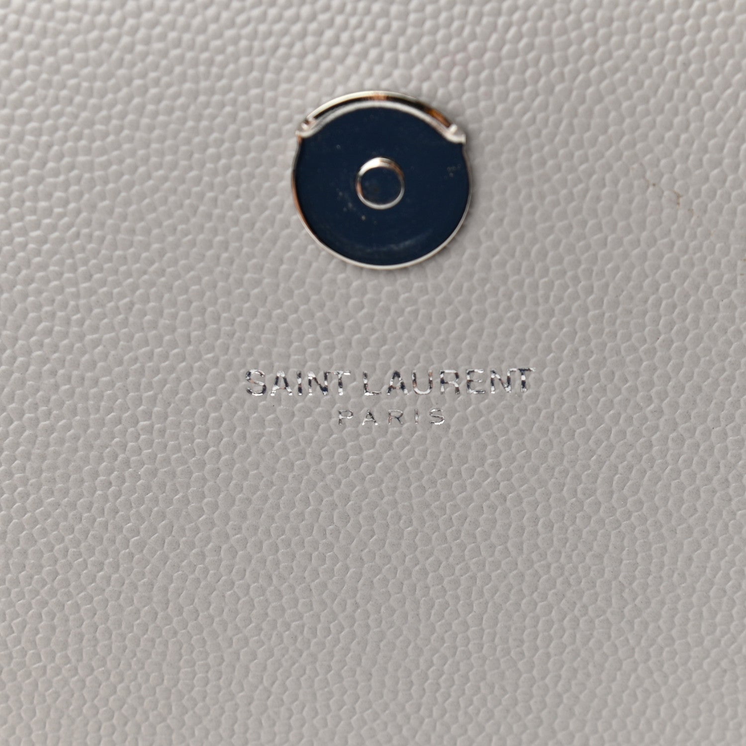 Saint Laurent Grain De Poudre Medium Classic Monogram Kate Satchel Souris 6 of 11