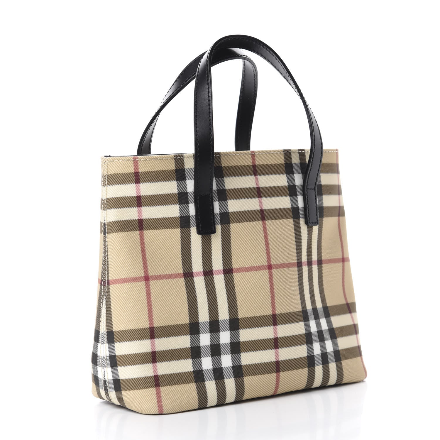 Burberry House Check Small Tote Black 3 of 11