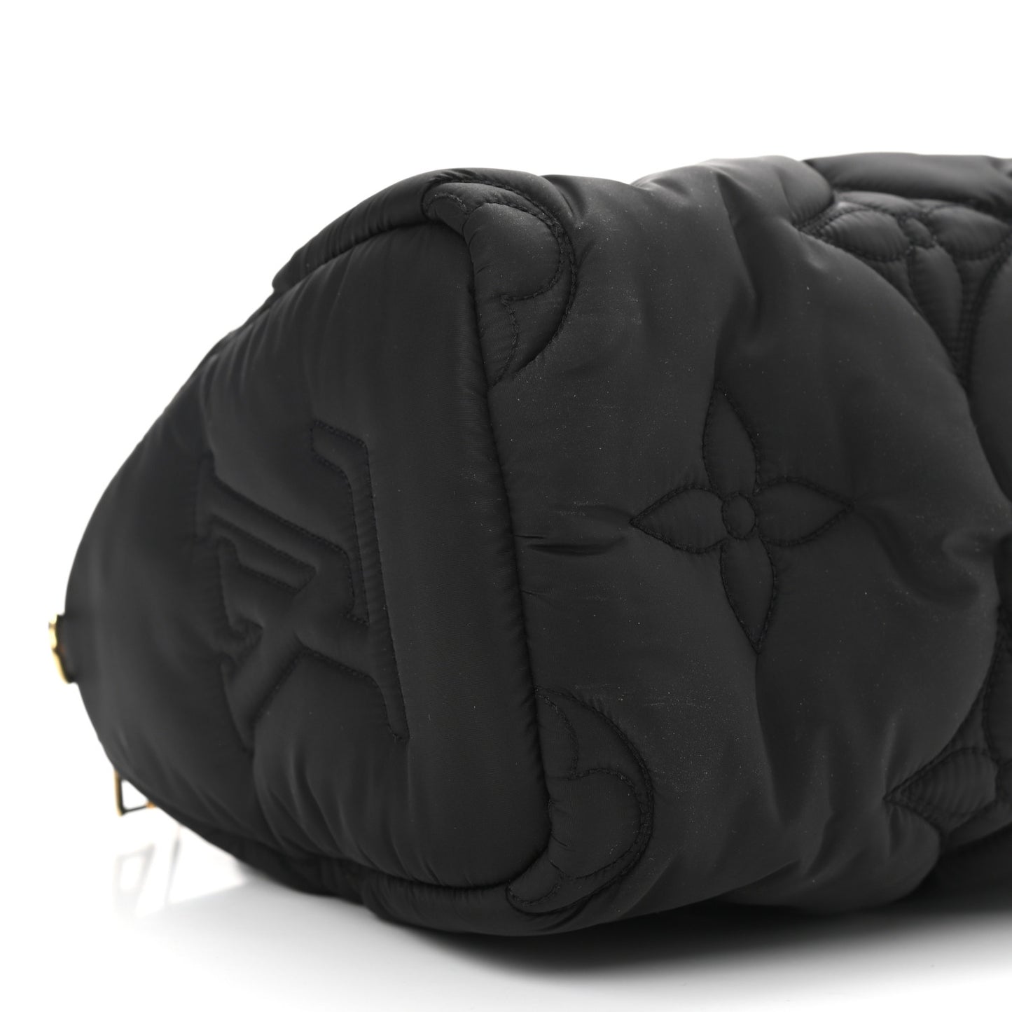 Econyl Mini Monogram Pillow Speedy Bandouliere 25 Black