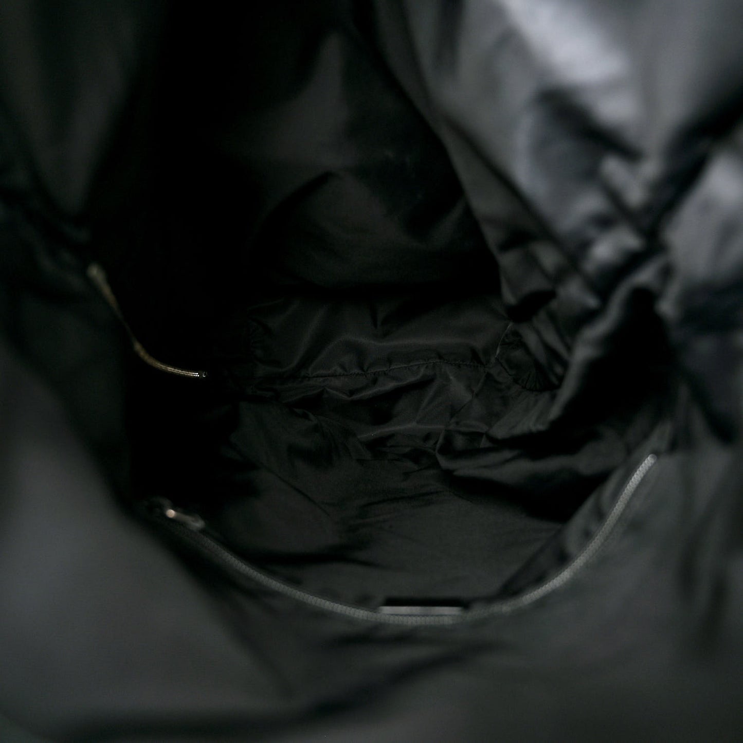 Techno Canvas Web Single Buckle Backpack Black