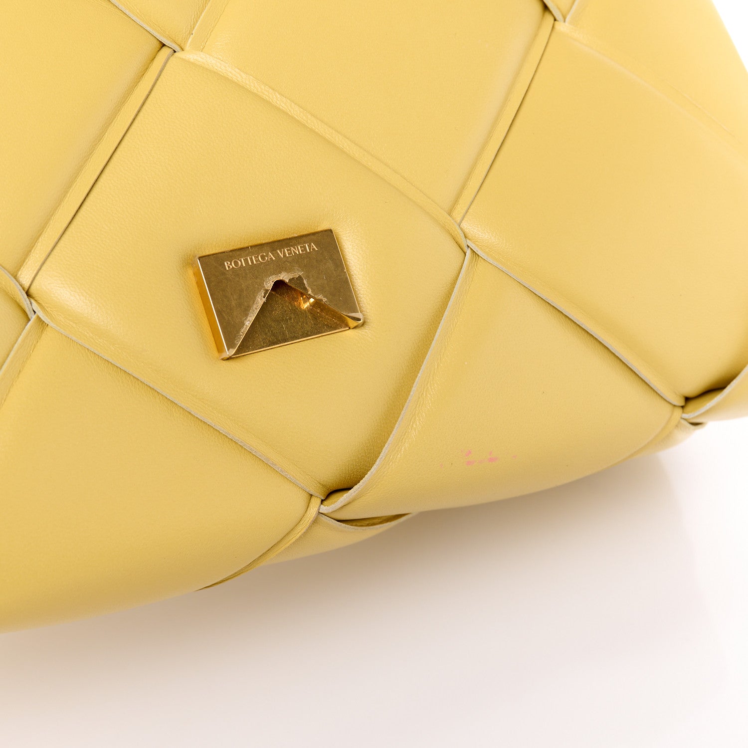 Bottega Veneta Nappa Intreccio Padded Top Handle Shoulder Bag Corn 14 of 14
