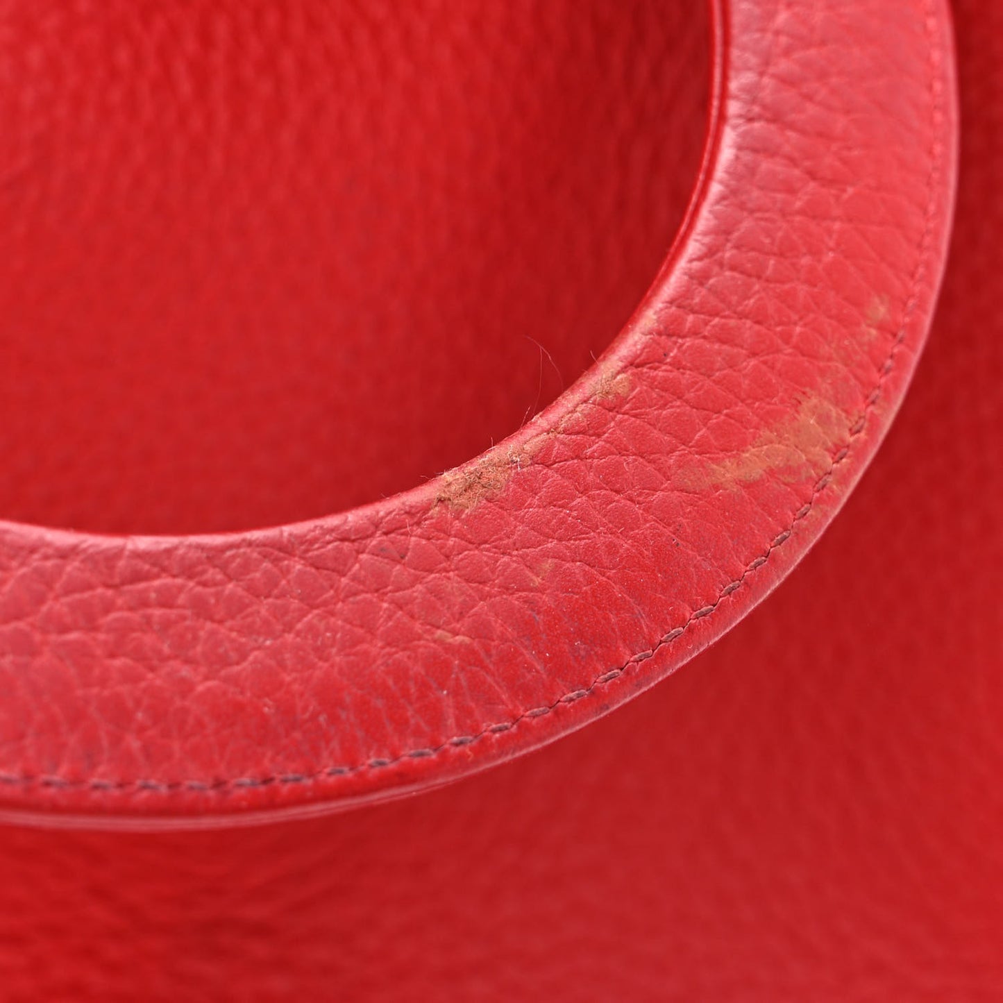 Smooth Calfskin Large Diorissimo Tote Red