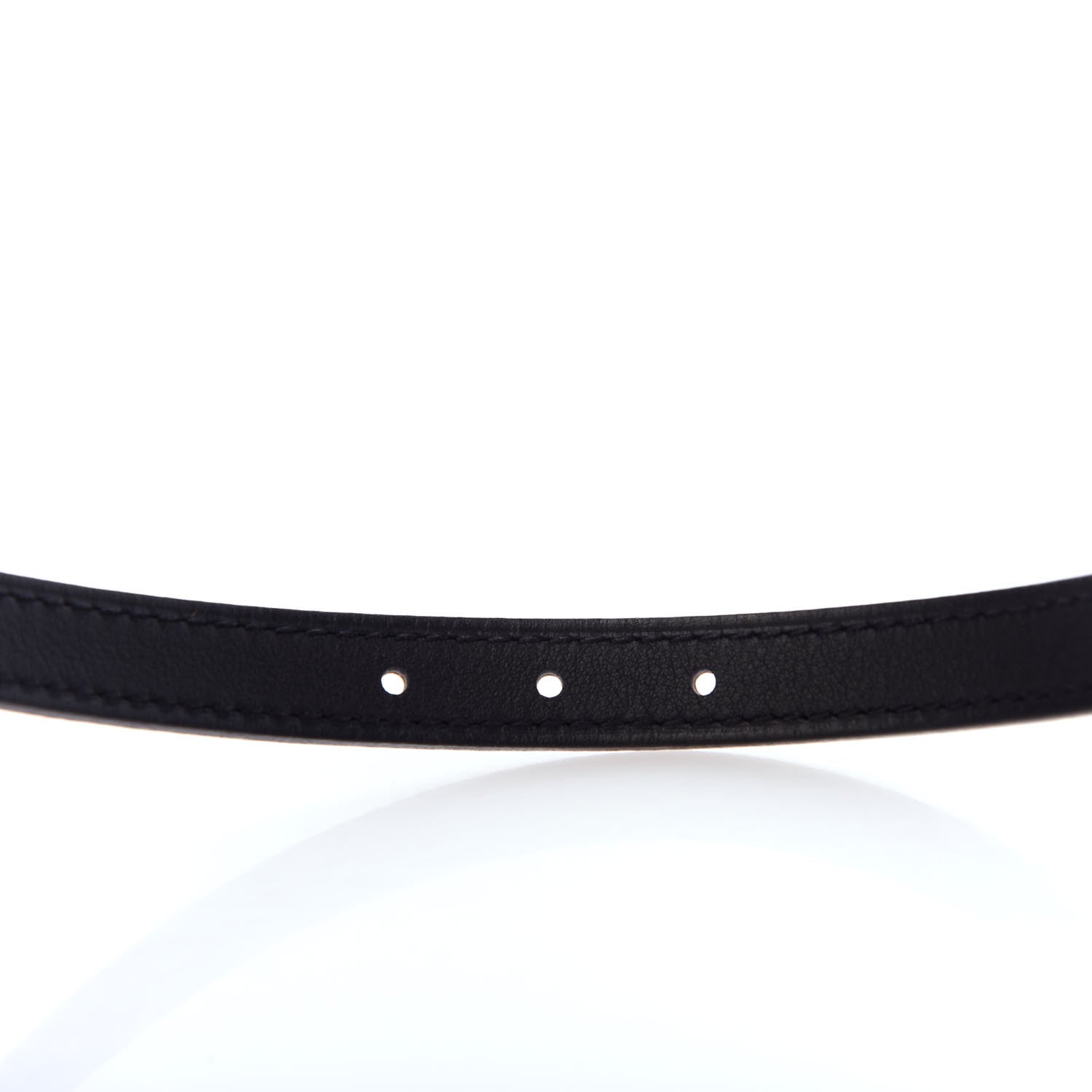 Hermes Swift Epsom 13mm Focus Belt 85 Black Gold 5 of 6