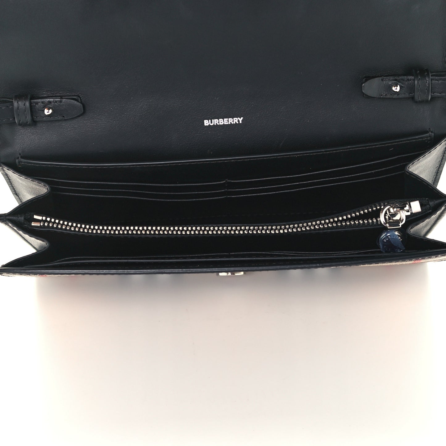 Vintage Check Crossbody Black