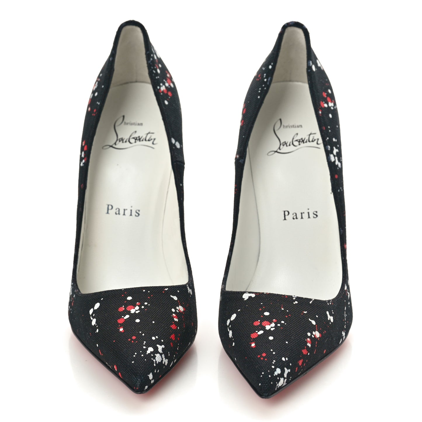 Toile So Kate 120 Splash Pumps 36 Black Red White