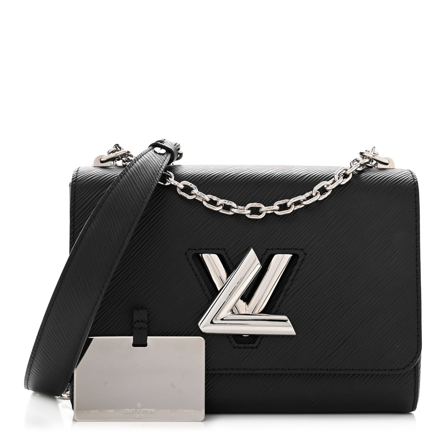 Epi Twist Shoulder Bag MM Black