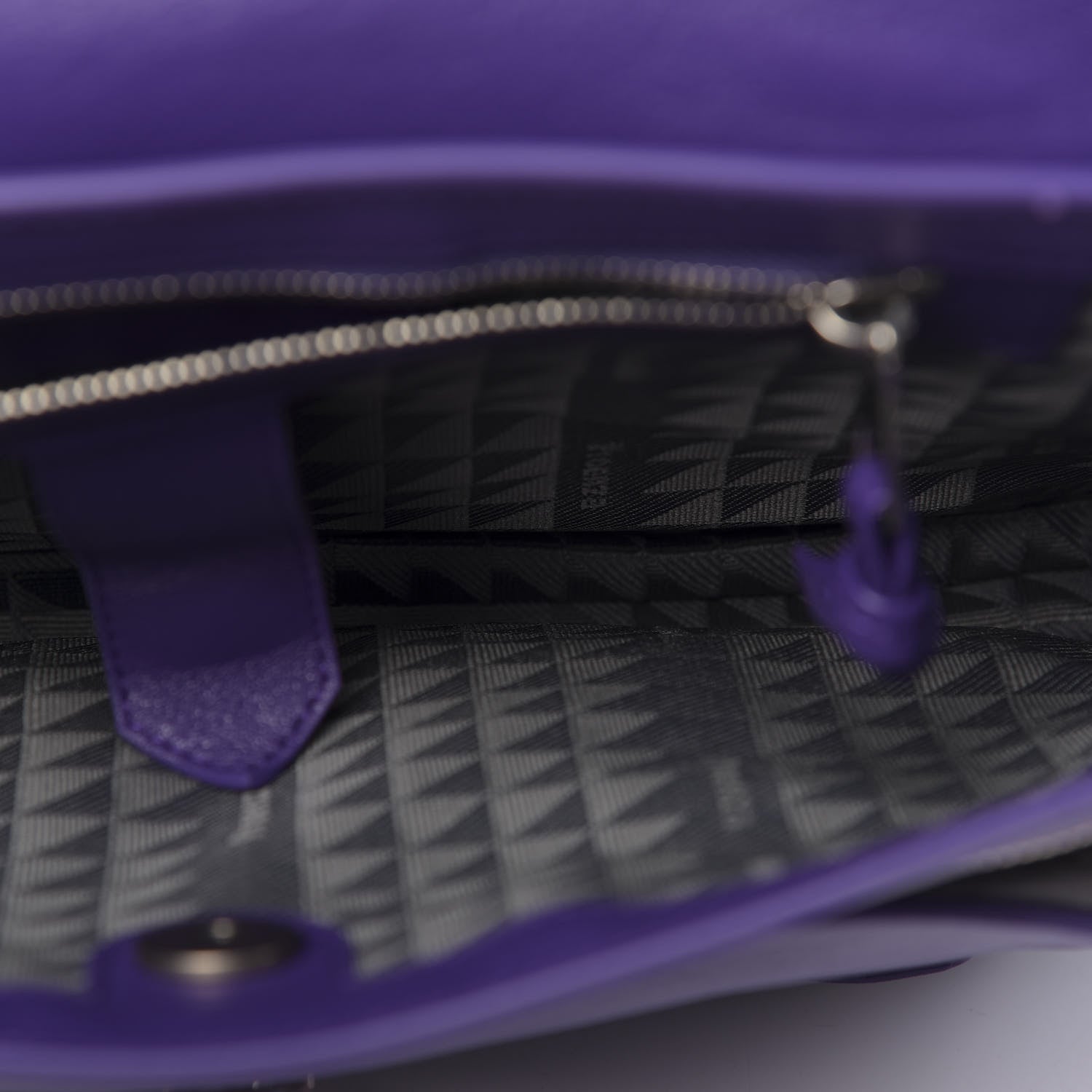 Proenza Schouler Lambskin Medium PS1 Satchel Amethyst 5 of 13