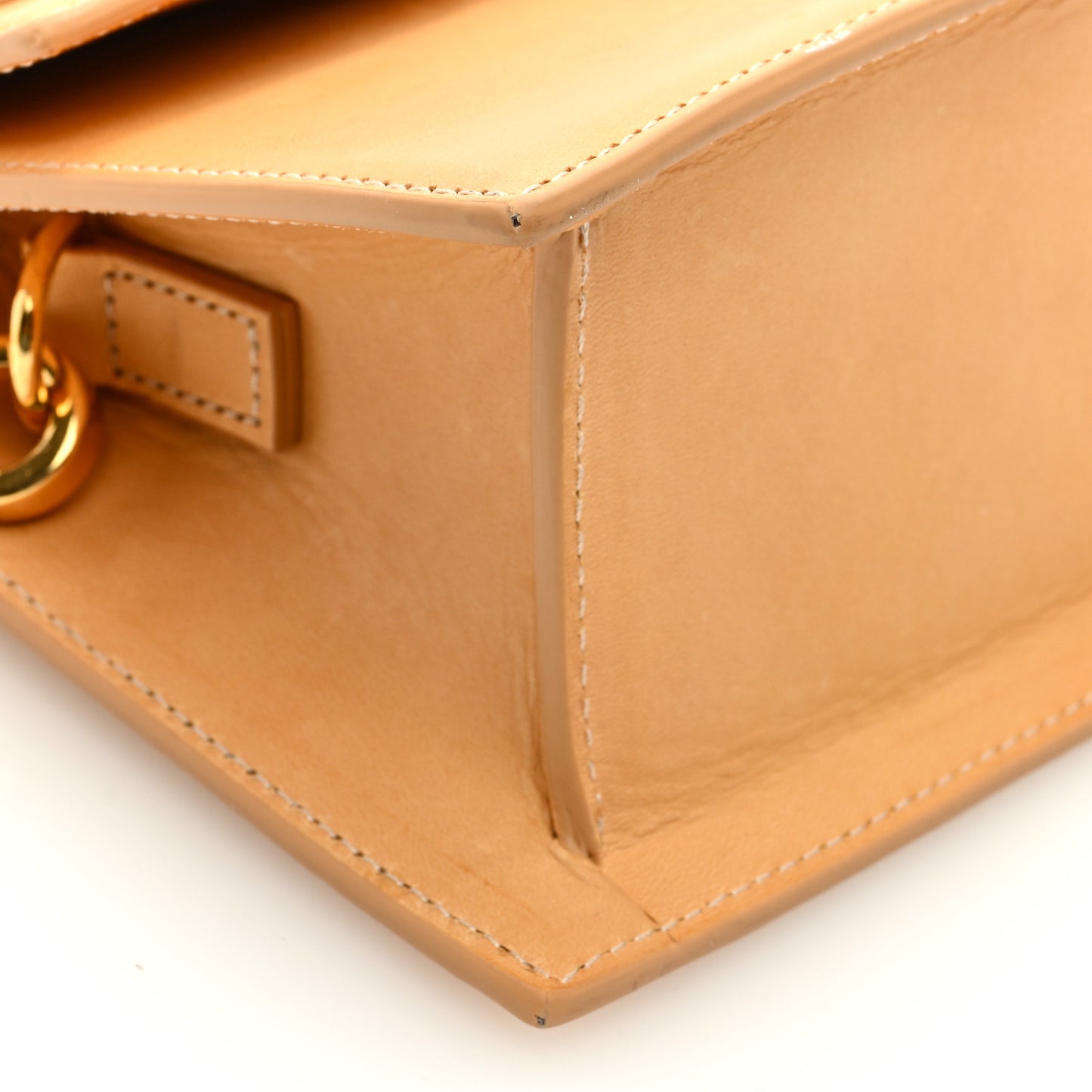 Calfskin Le Chiquito Moyen Light Brown