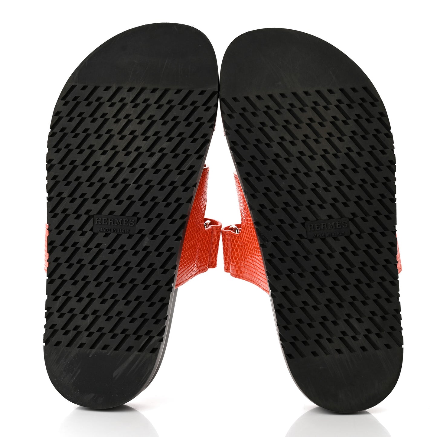Lizard Womens Chypre Sandals 36 Orange Synthetique