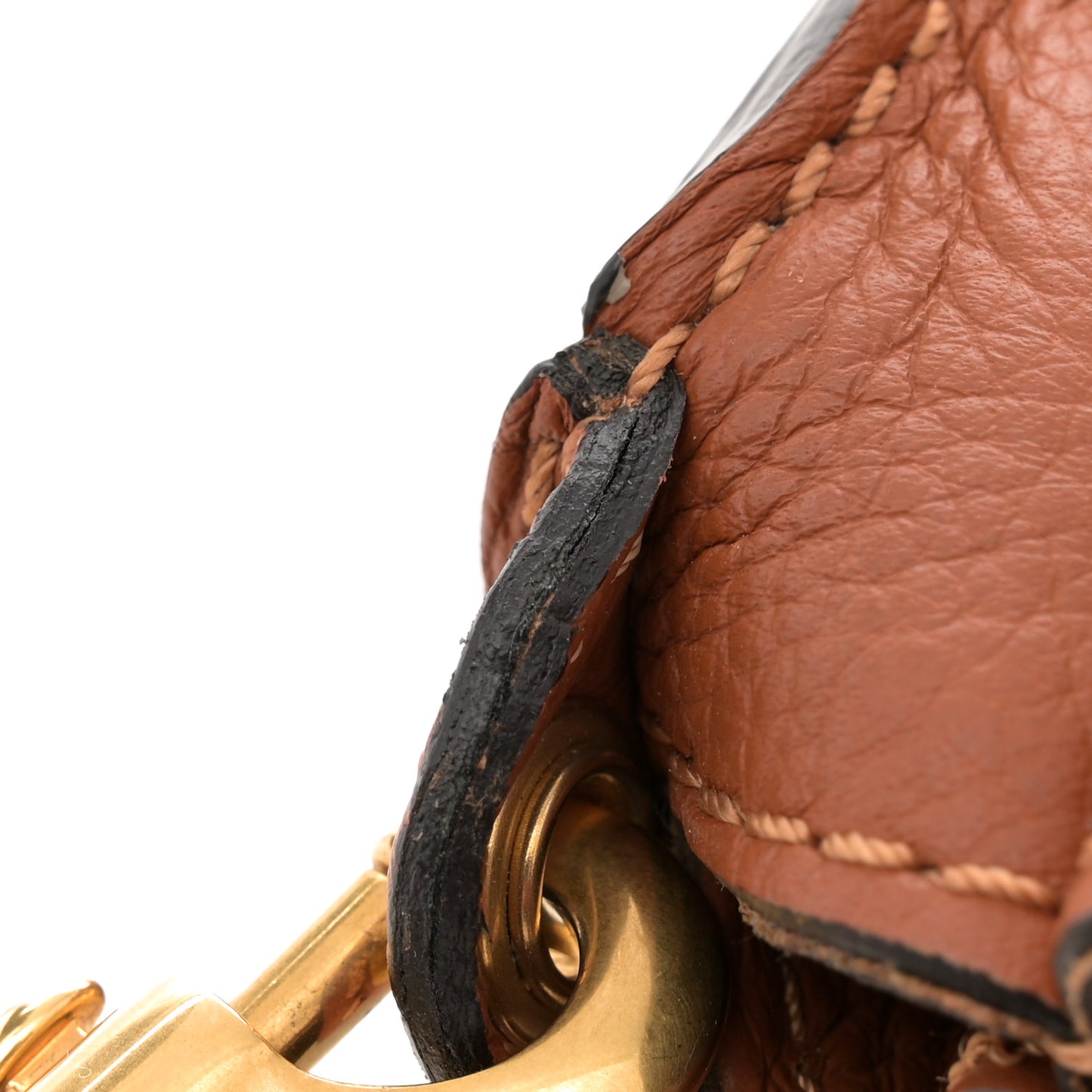 Calfskin Small Marcie Satchel Tan