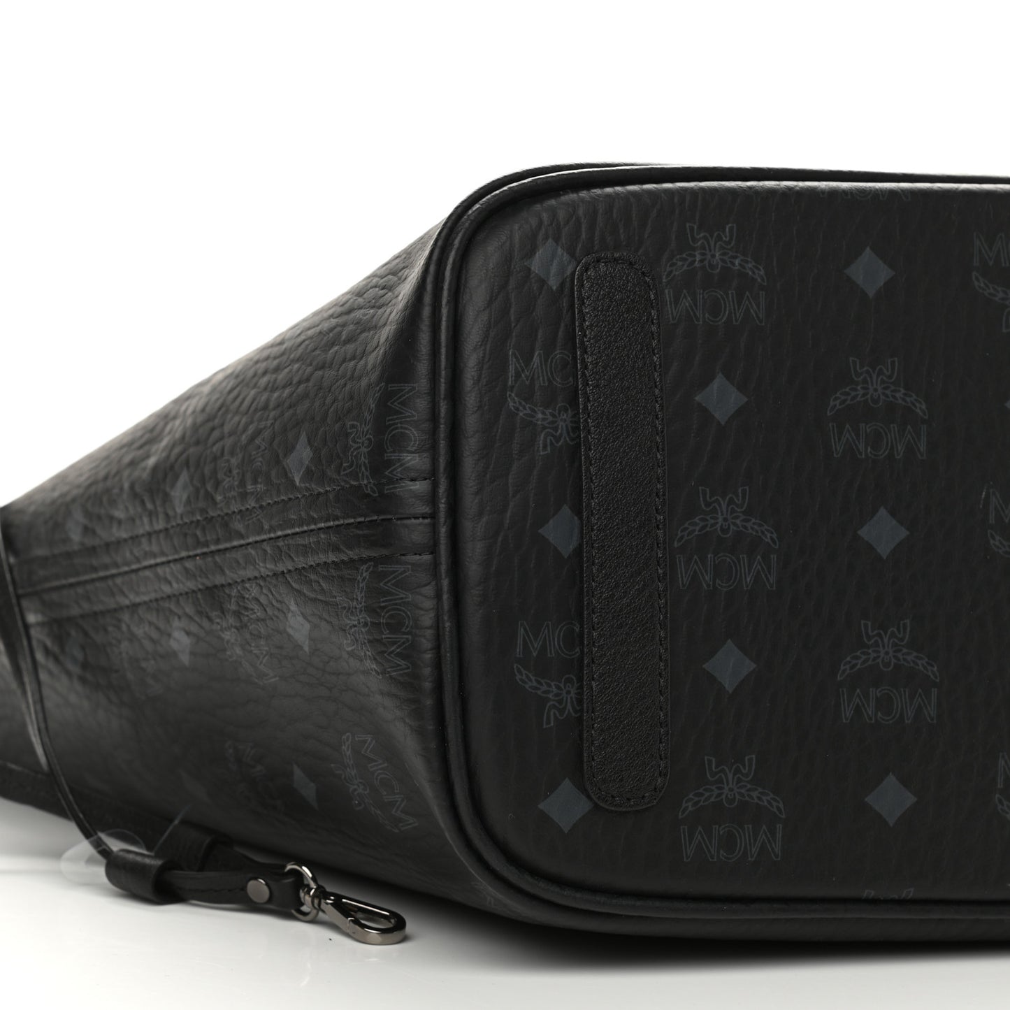 Visetos Medium Liz Reversible Shopper Tote Black