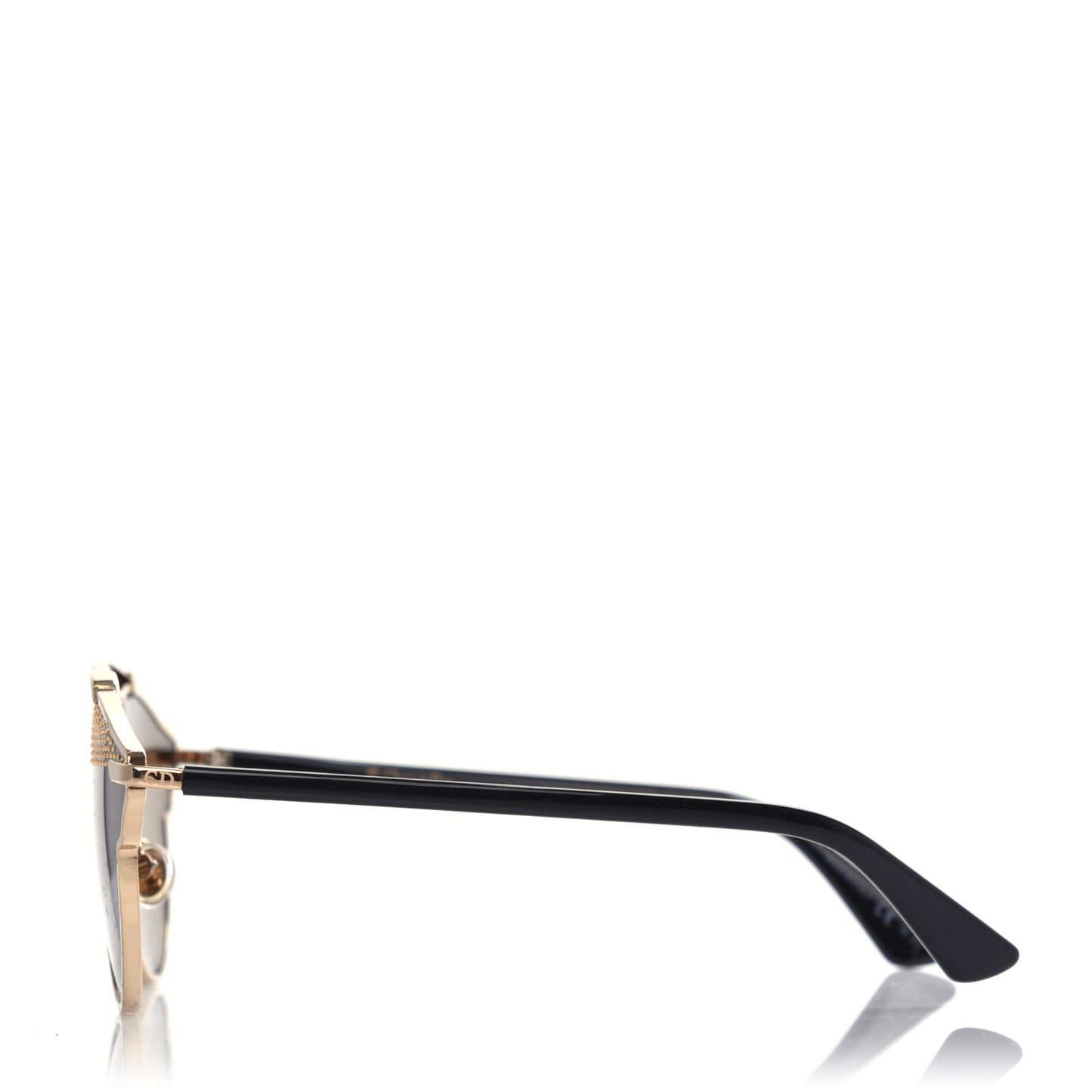 Studded So Real Sunglasses Gold