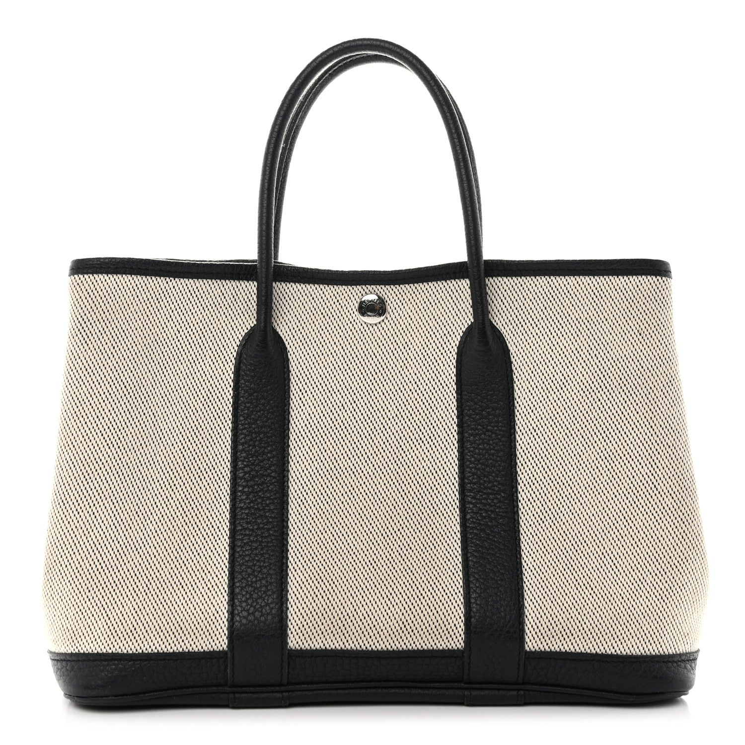 Hermes Toile Negonda Garden Party 30 TPM Black Ecru 1 of 12