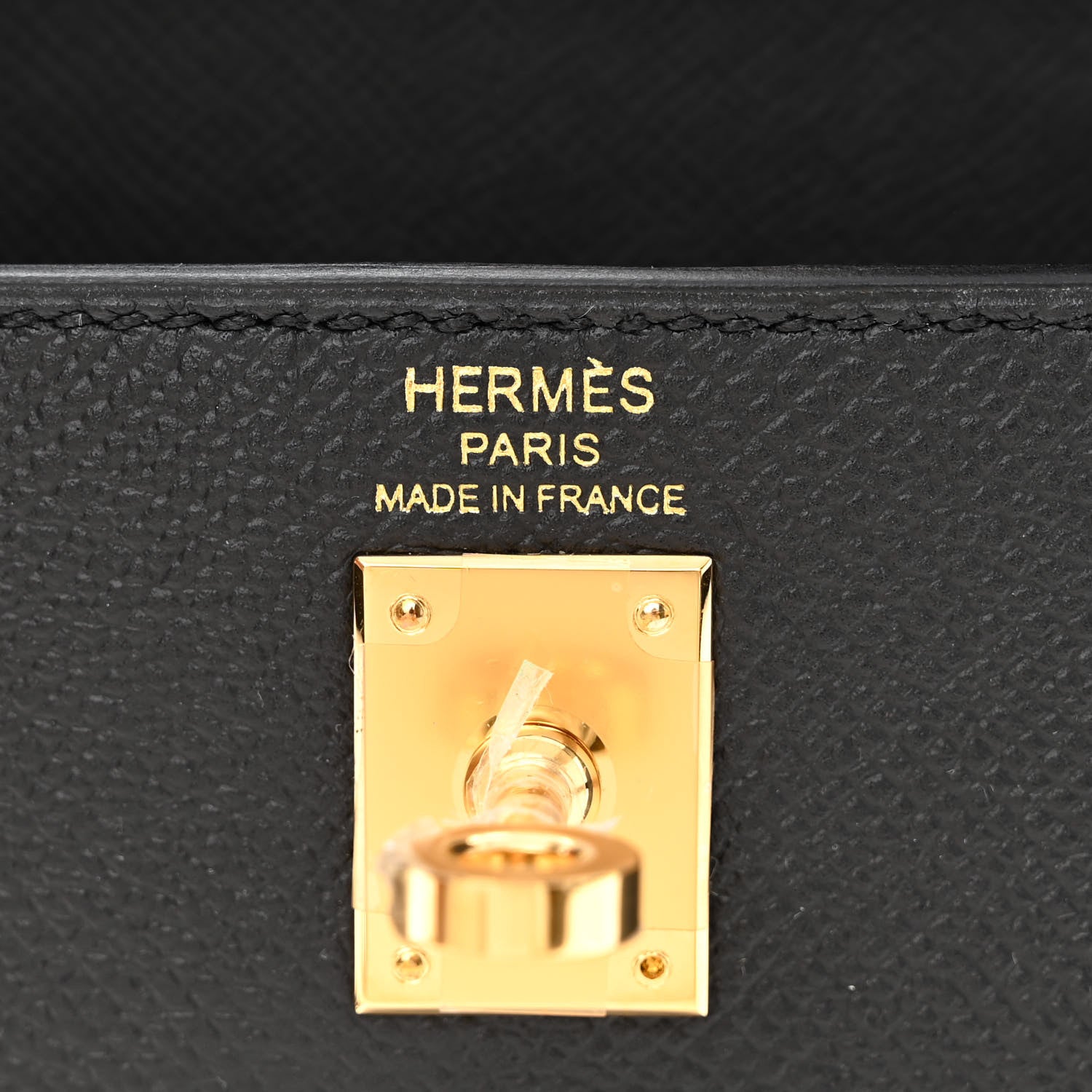 Hermes Epsom Kelly Sellier 25 Black 6 of 11