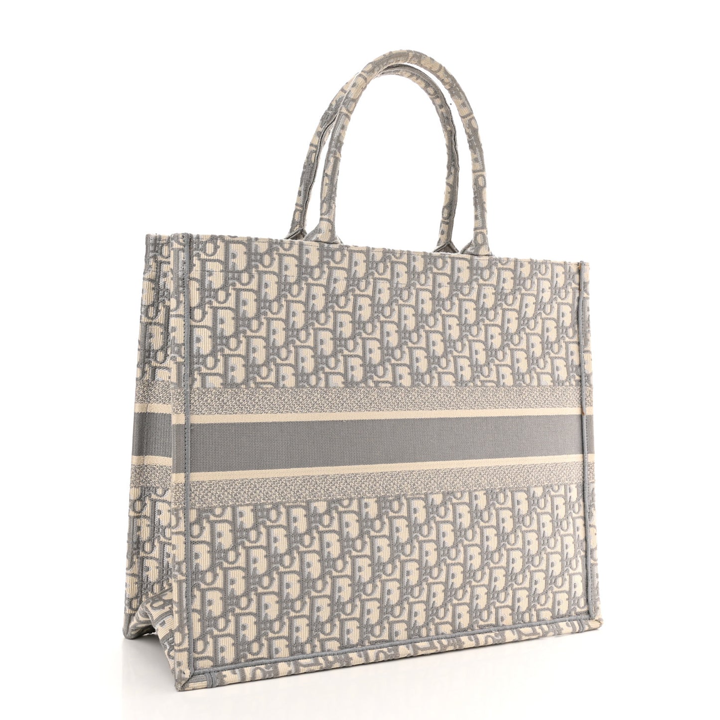 Oblique Large Book Tote Grey