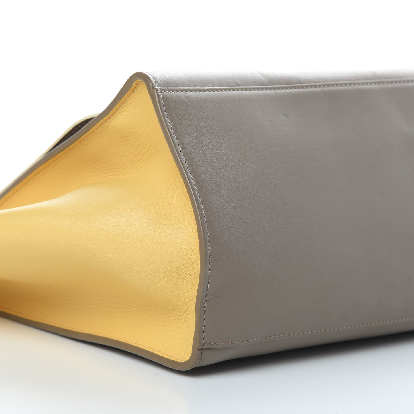 Smooth Calfskin Medium Tri-Color Trapeze Butter
