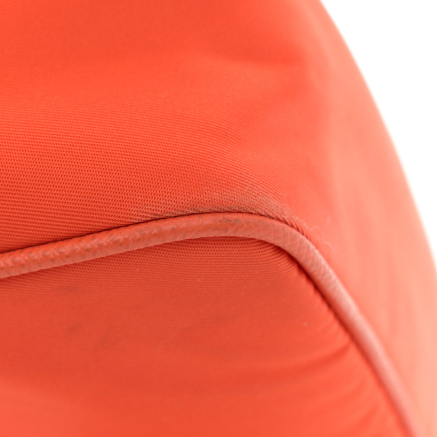 Re-Nylon Saffiano Mini Re-Edition 2005 Bag Arancio