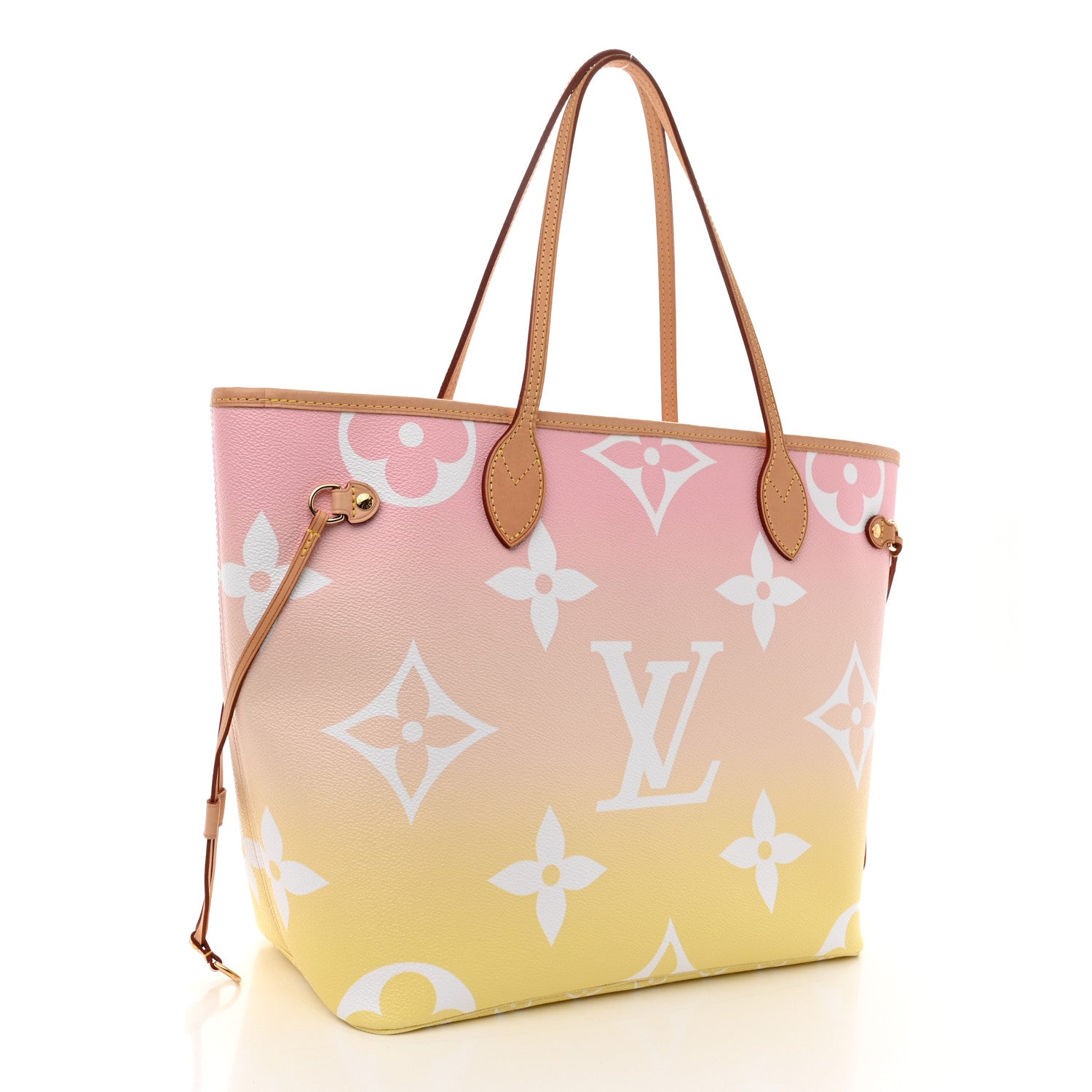 Louis Vuitton Monogram Giant By The Pool Neverfull MM Light Pink 4 of 12