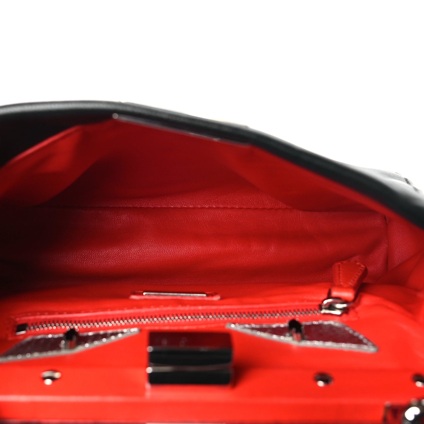 Nappa Karung Monster Eyes Mini Peekaboo Iconic Satchel Black Papavero