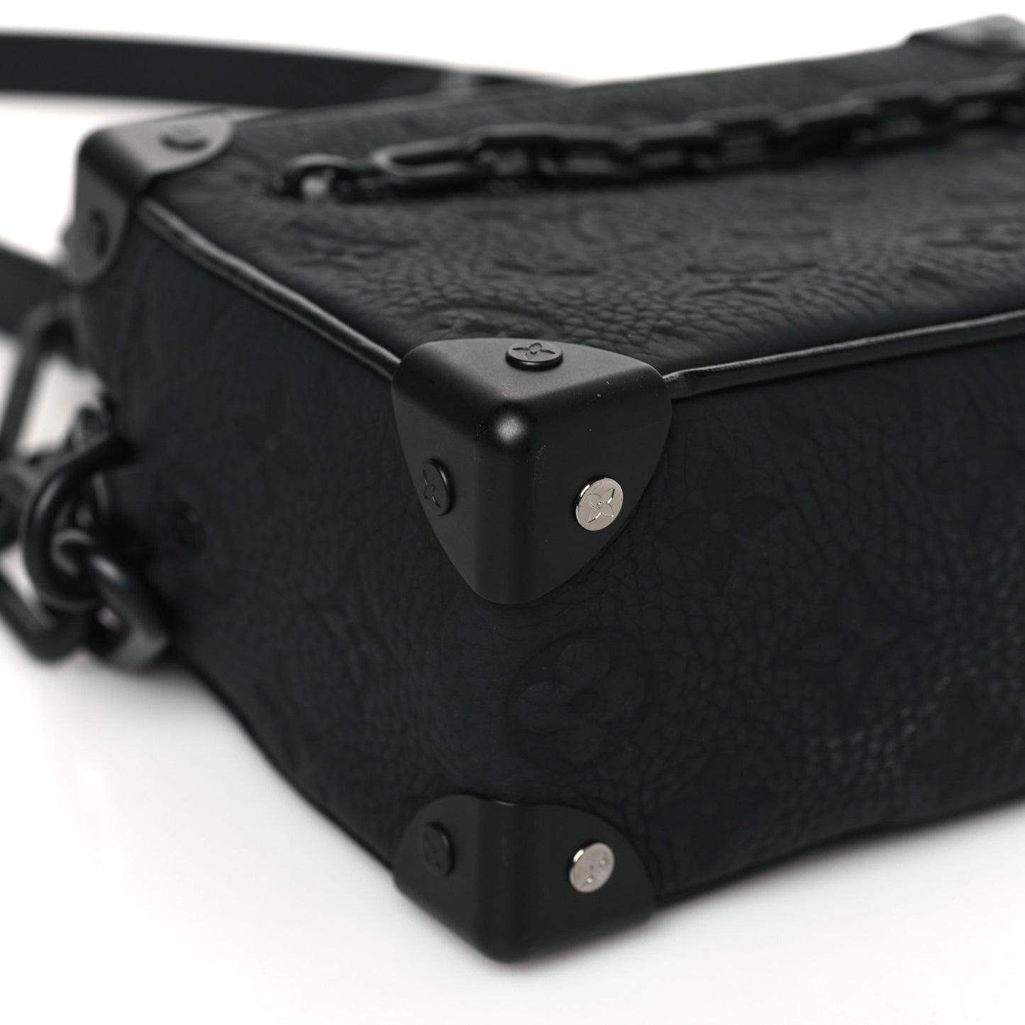Taurillon Monogram Mini Soft Trunk Black