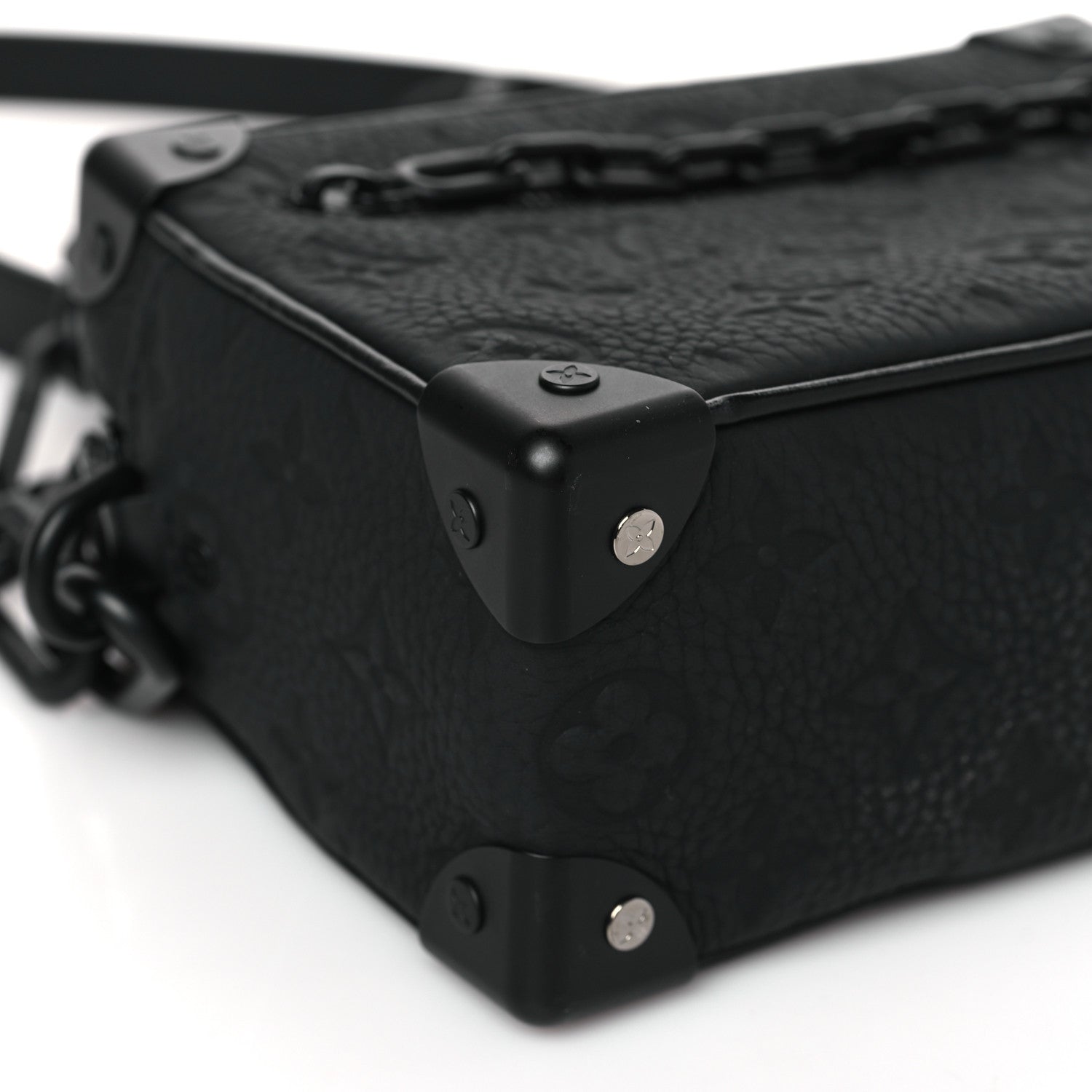 Louis Vuitton Taurillon Monogram Mini Soft Trunk Black 7 of 8