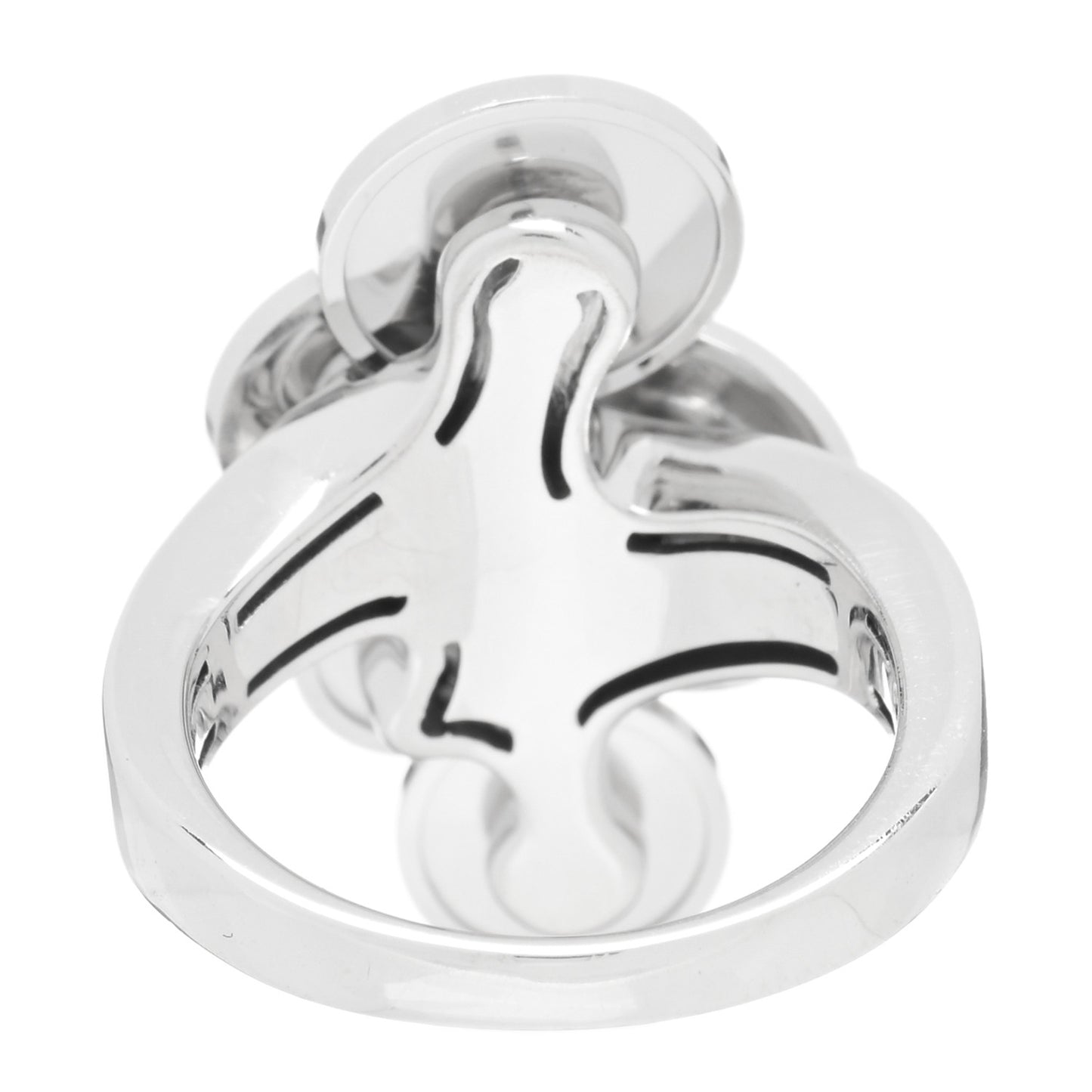 18K White Gold Cicladi Ring 50 5.25