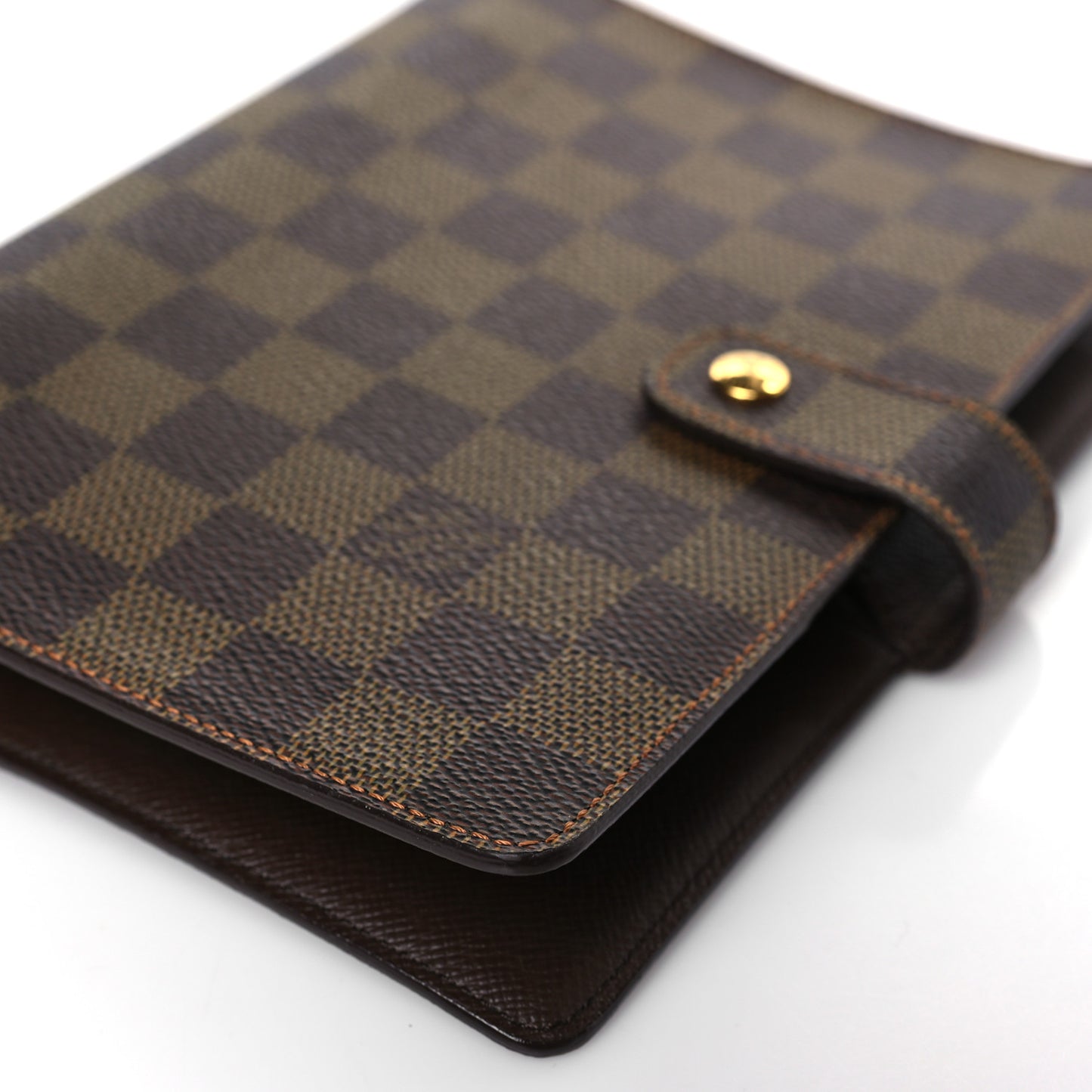 Damier Ebene Medium Ring Agenda Cover