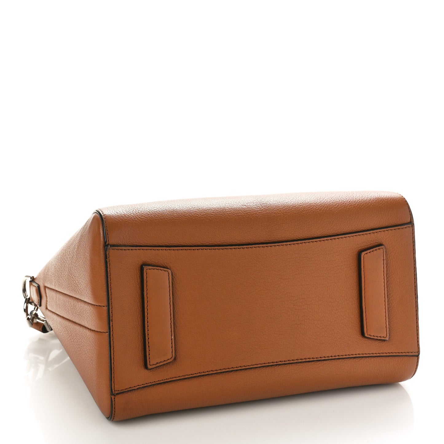Sugar Goatskin Small Antigona Cognac