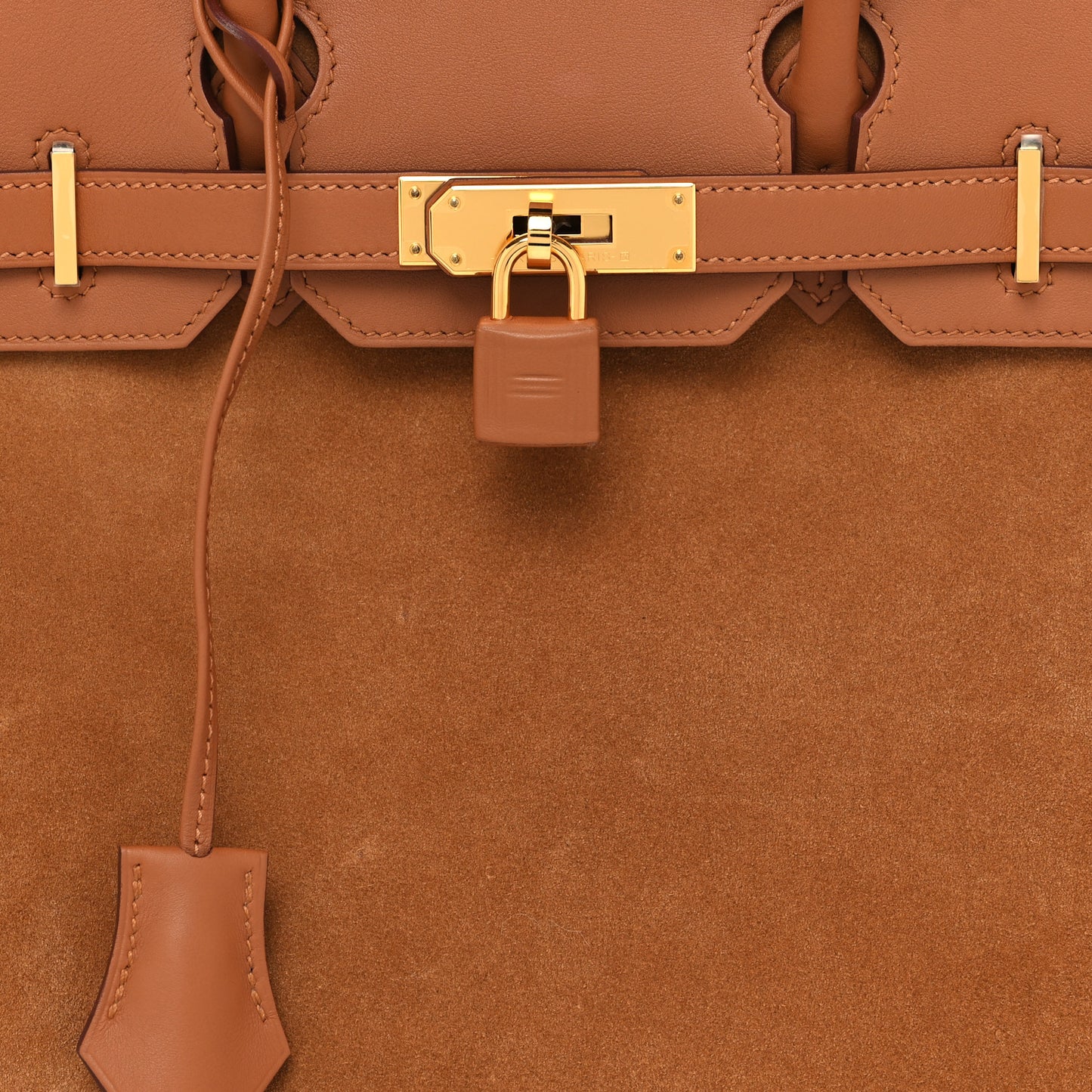 Veau Doblis Swift Grizzly Birkin 30 Gold