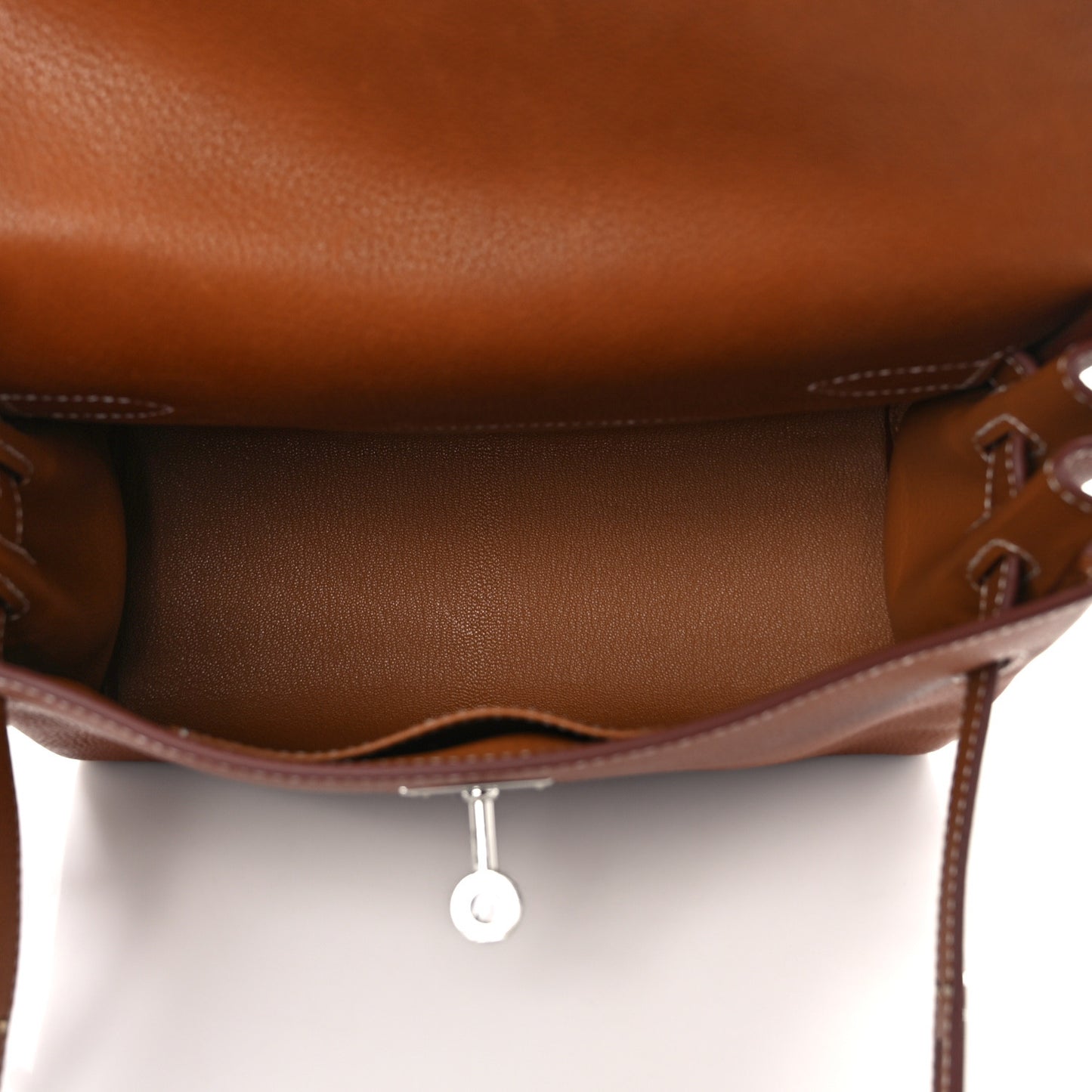 Barenia Faubourg Kelly Messenger PM Fauve