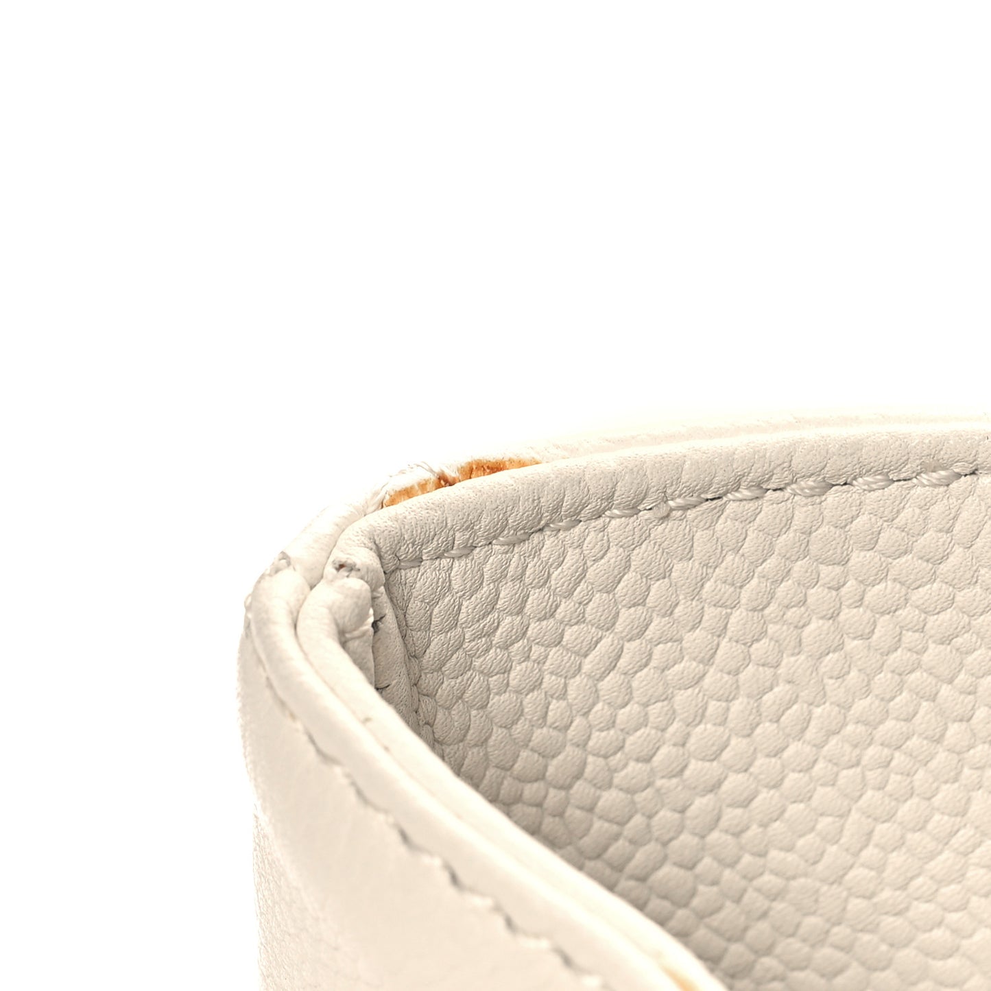 Caviar Quilted Grand Shopping Tote GST White