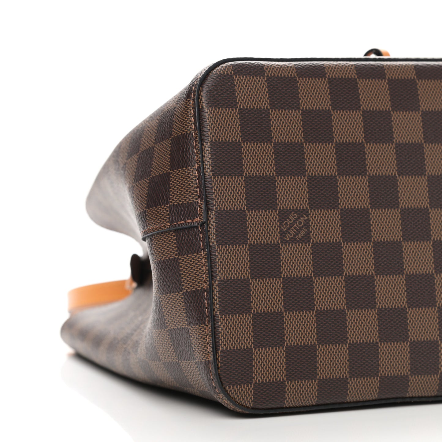 Damier Ebene Neonoe MM Safran