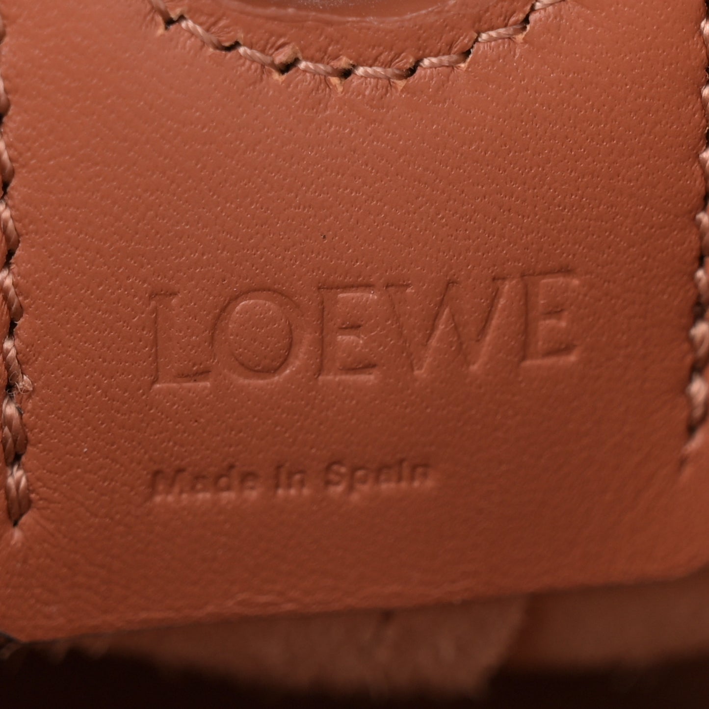 Calfskin Mini Balloon Bucket Bag Tan