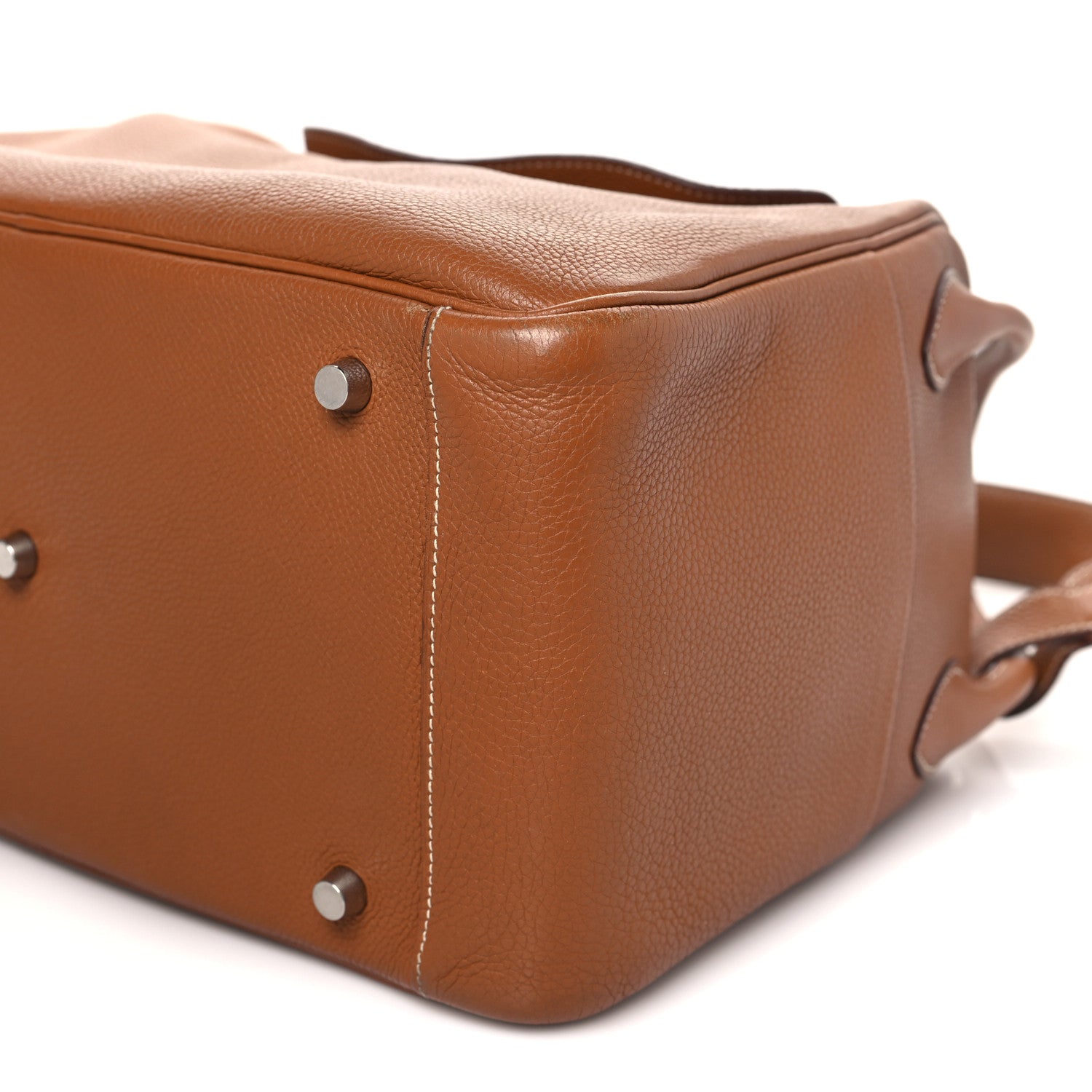 Hermes Taurillon Clemence Lindy 34 Gold 10 of 13