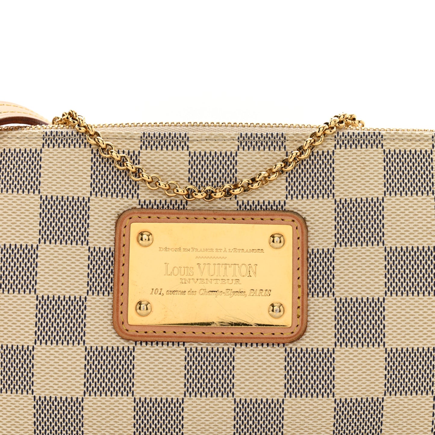 Damier Azur Eva Clutch