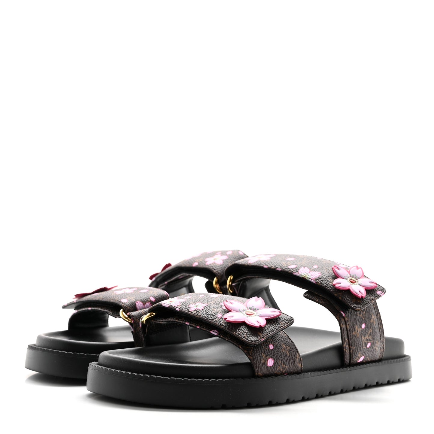 LV X TM LV Sunset Comfort Mule Sandal 38 Sakura Brown