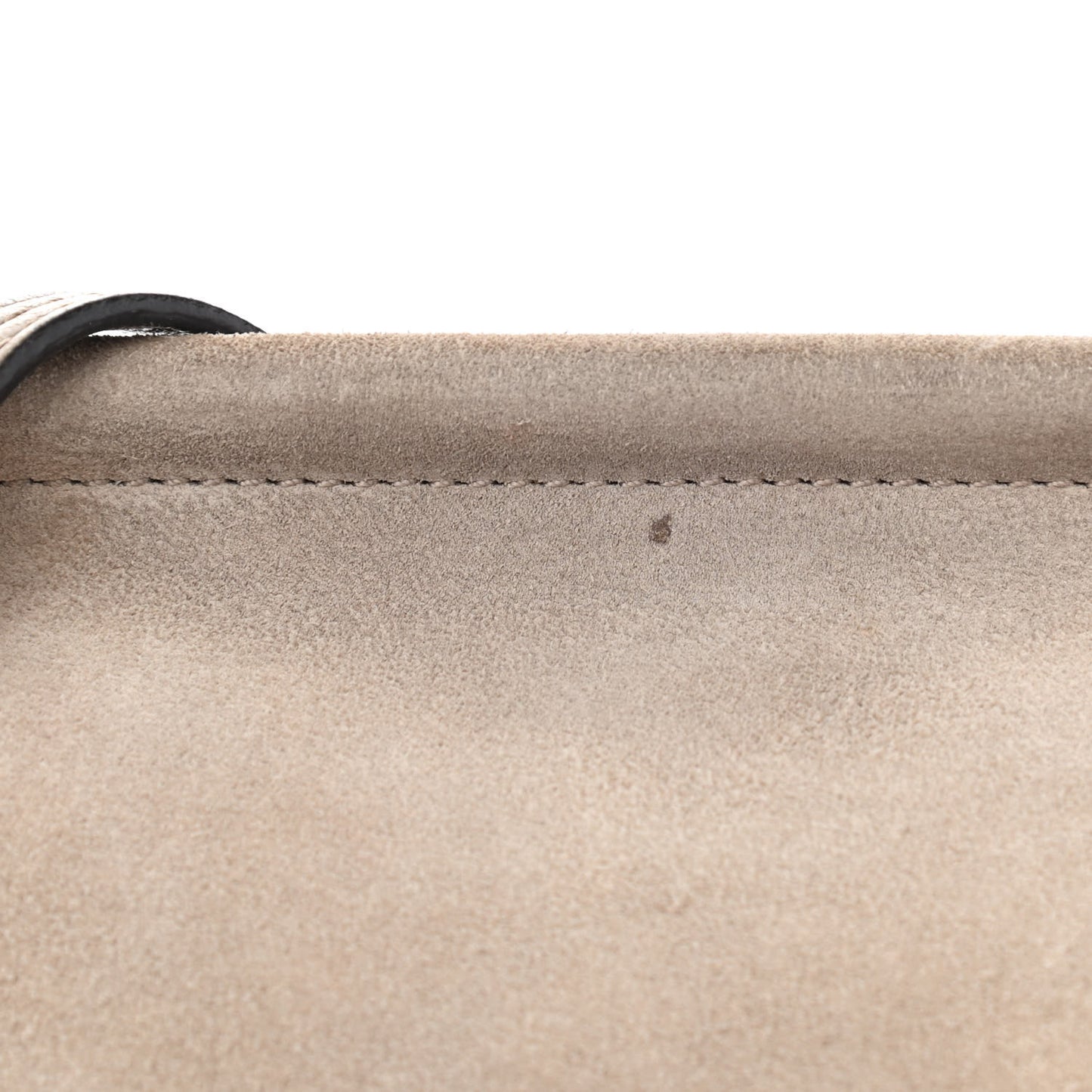 Calfskin Suede Medium Faye Shoulder Bag Motty Grey