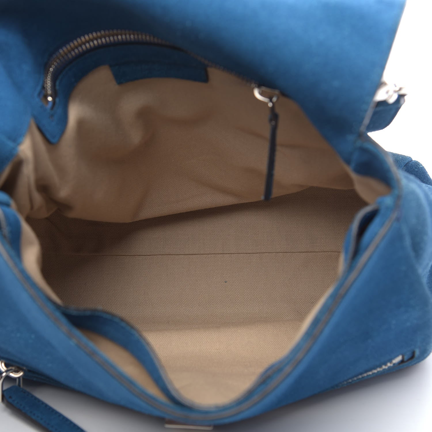 Givenchy Suede Small Pandora Pure Flap Bag Electric Blue 5 of 17